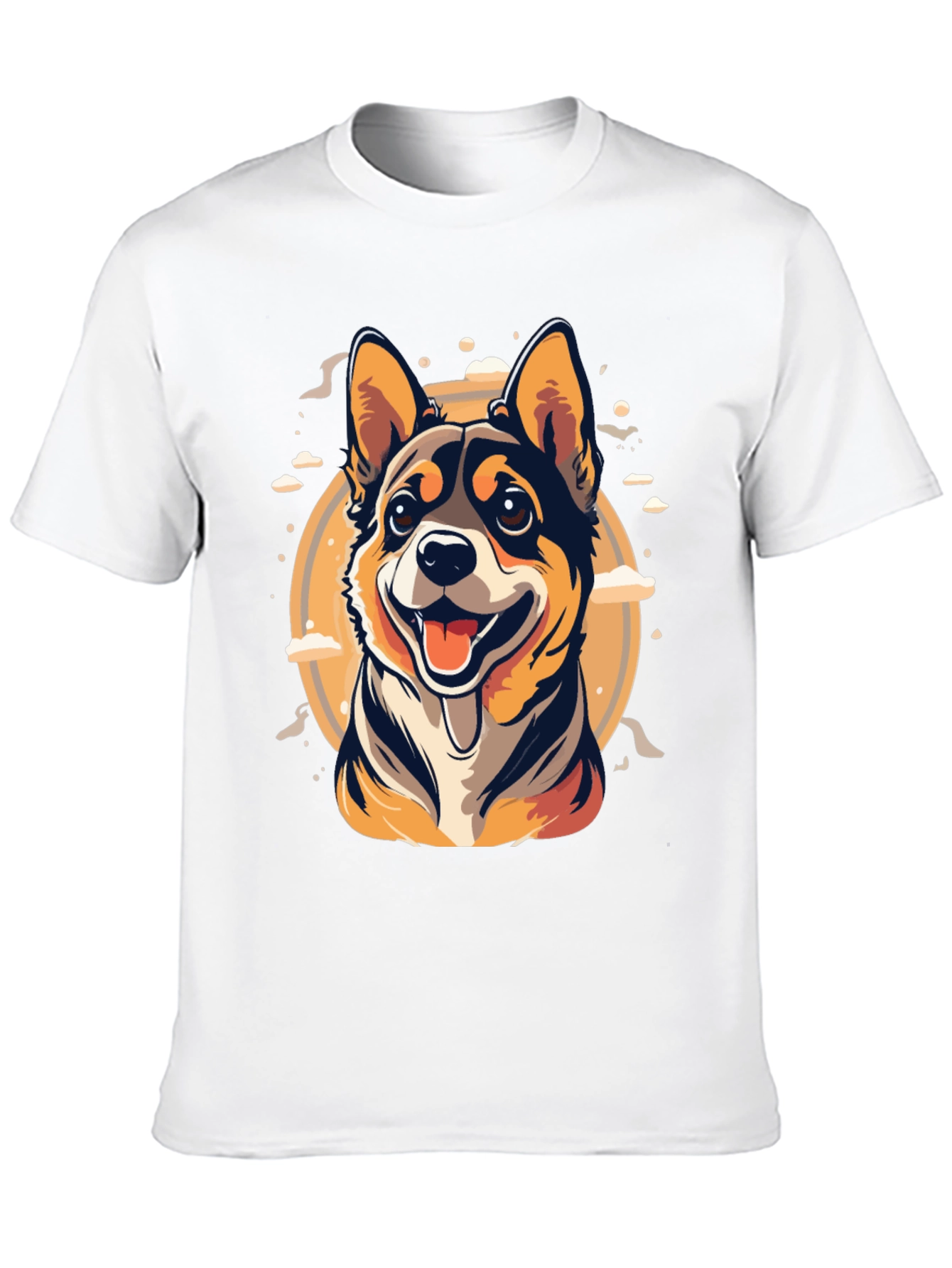 Black Dog Graphic Tee - Cute Canine Design view 10