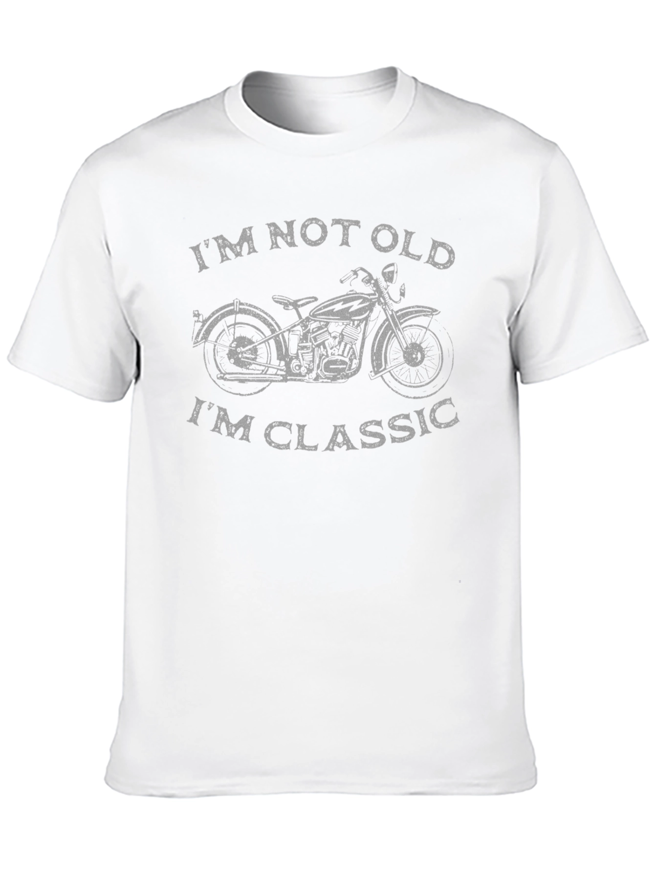 Black I'm Not Old I'm Classic Motorcycle T-Shirt view 10
