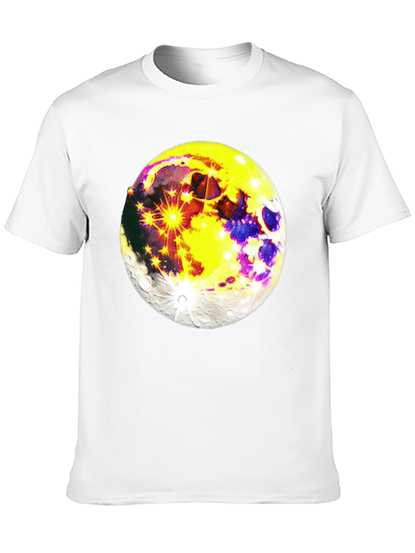 Black Moon Graphic Black T-Shirt - Celestial Style view 10