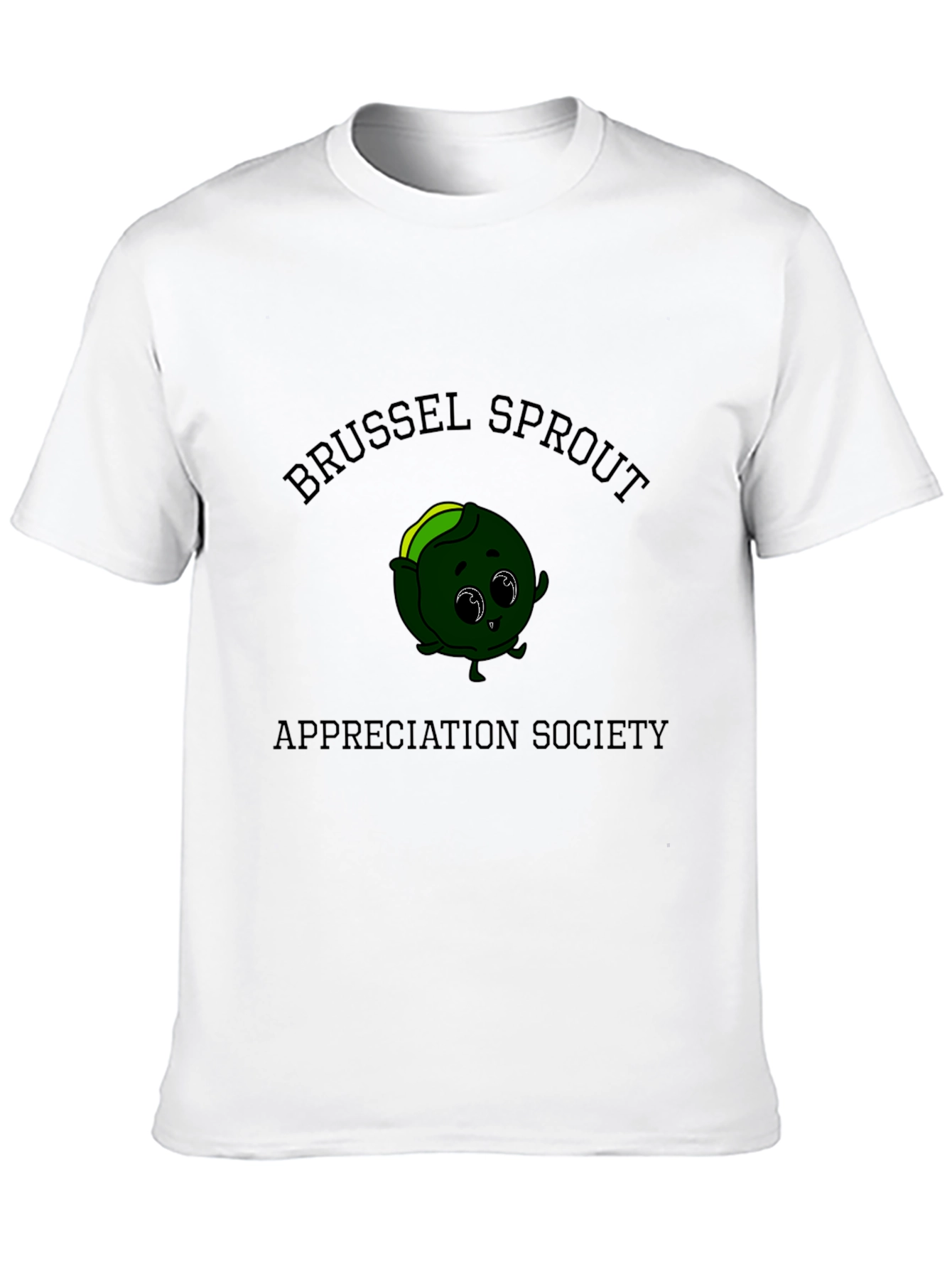 Black Brussels Sprout Appreciation Society Graphic Tee view 10