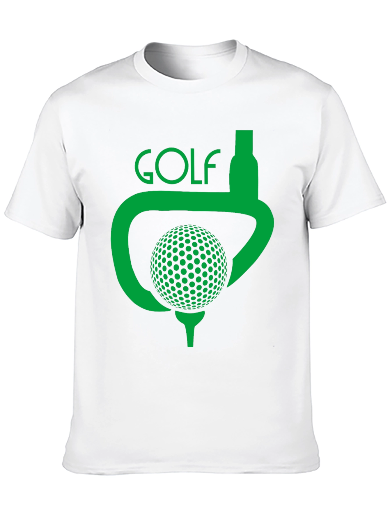 Black Golf Tee T-Shirt view 10