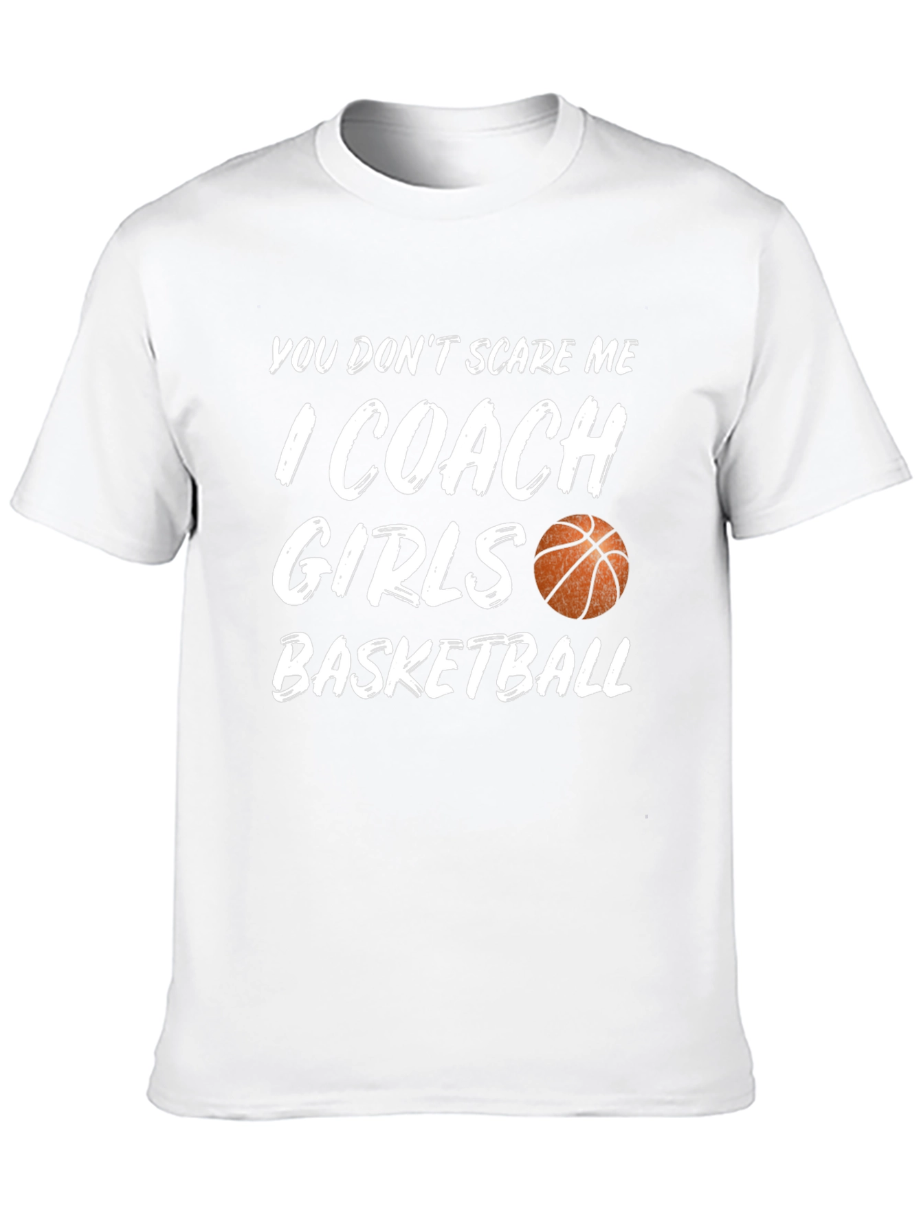 Black Basketball Coach Girls T-Shirt view 10