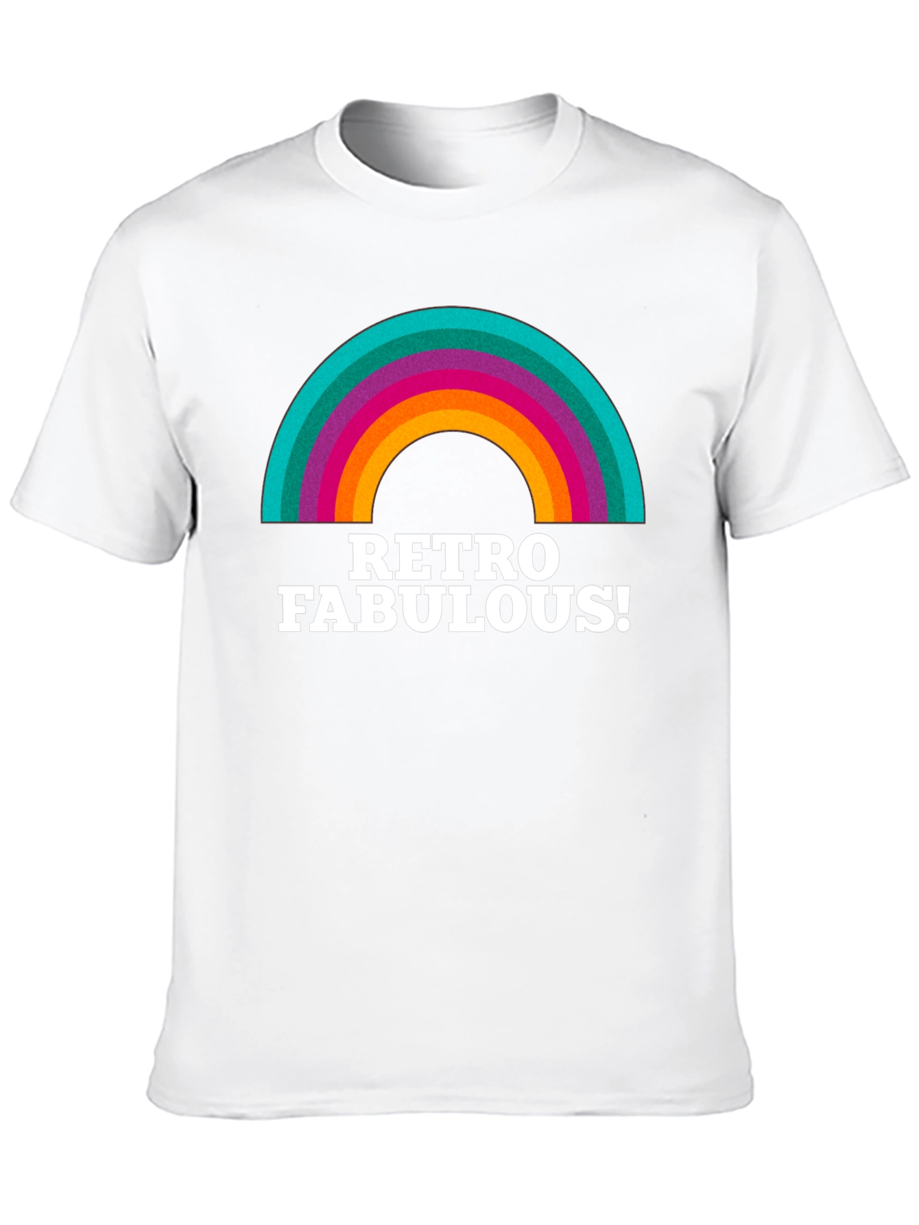 Black Retro Fabulous Graphic Tee view 10