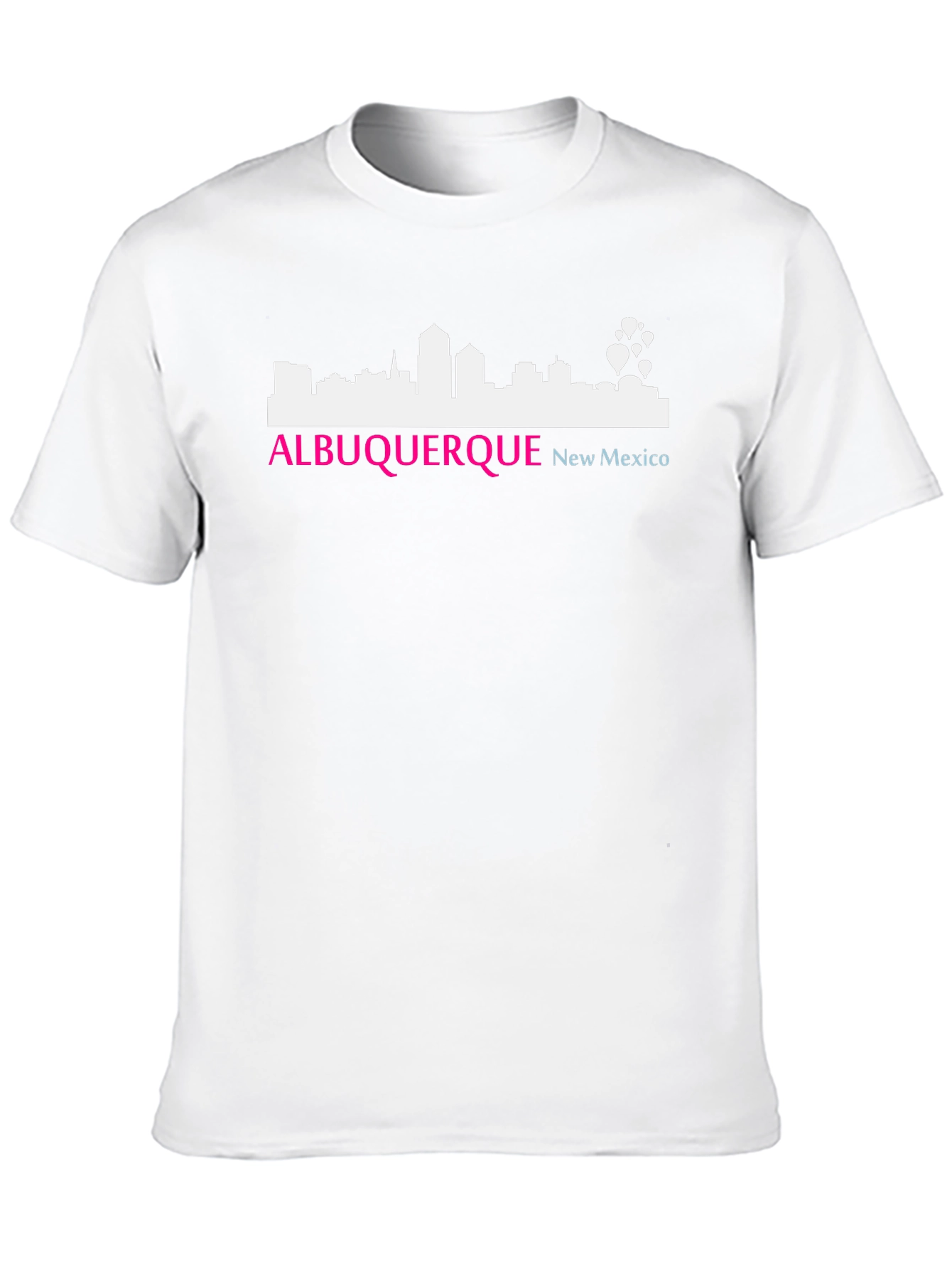 Albuquerque New Mexico Skyline Graphic T-Shirt - 10
