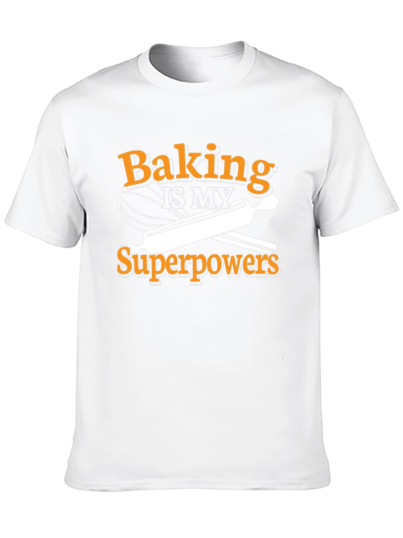 Black Baking Superpower T-Shirt - Black Cotton view 10