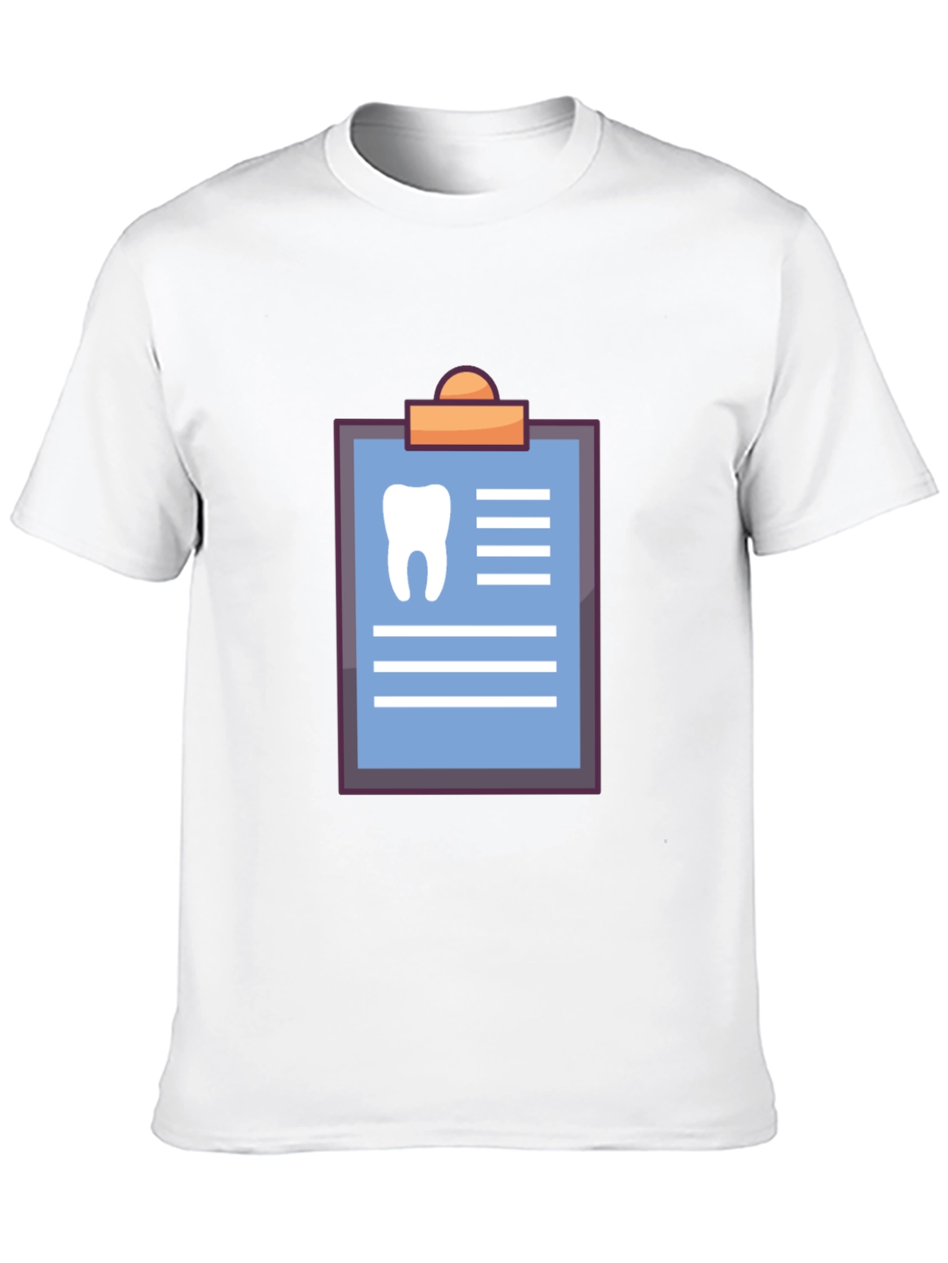 Black Dentist Record T-Shirt - Black Cotton Tee view 10