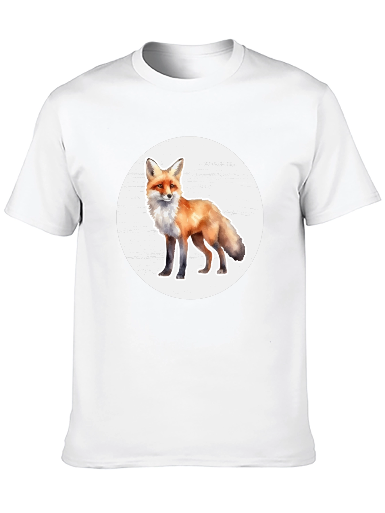 Black Fox Graphic Tee - Stylish Animal Print T-Shirt view 10