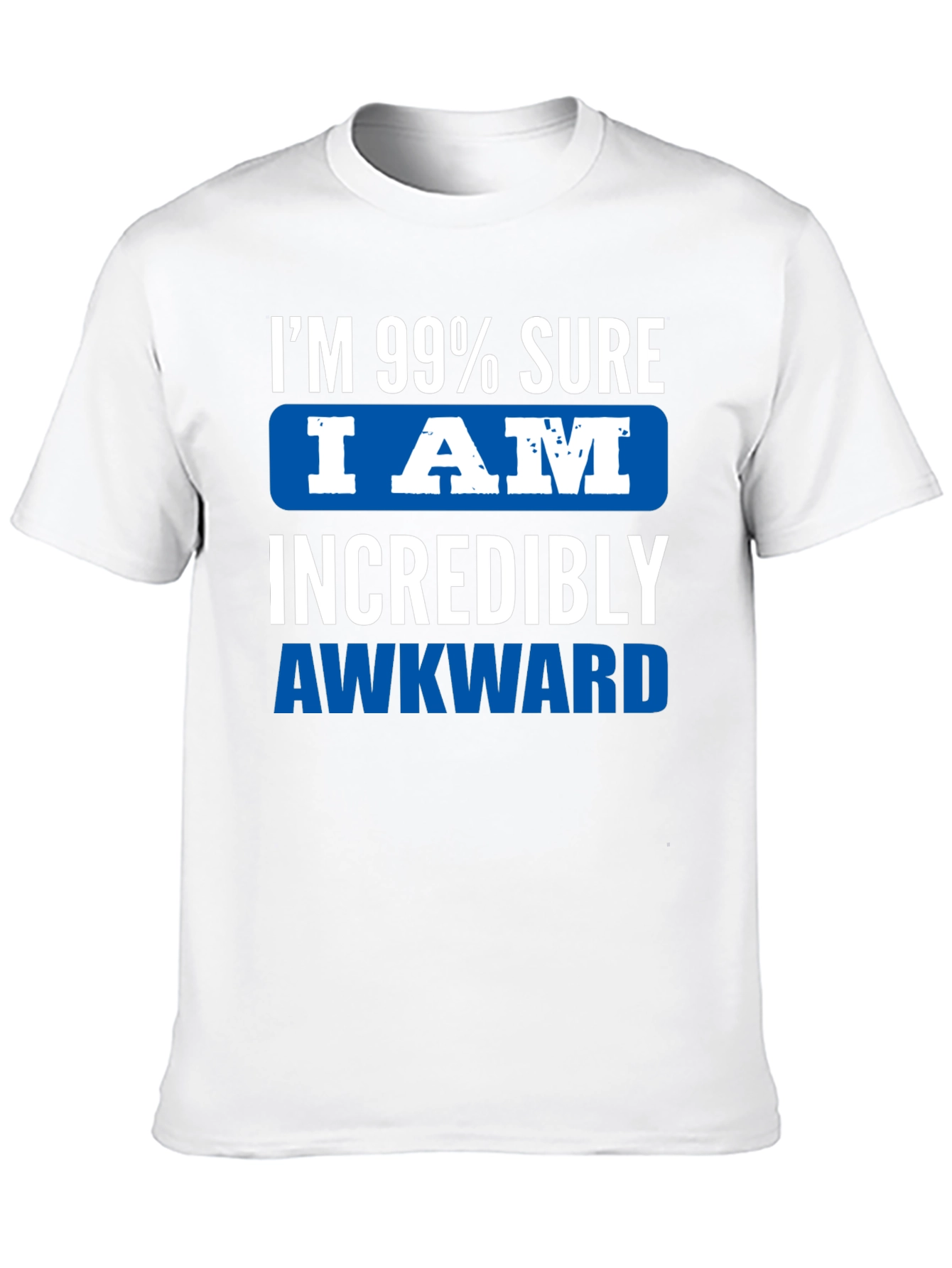 Black Awkward T-Shirt: Funny Graphic Tee for Introverts view 10