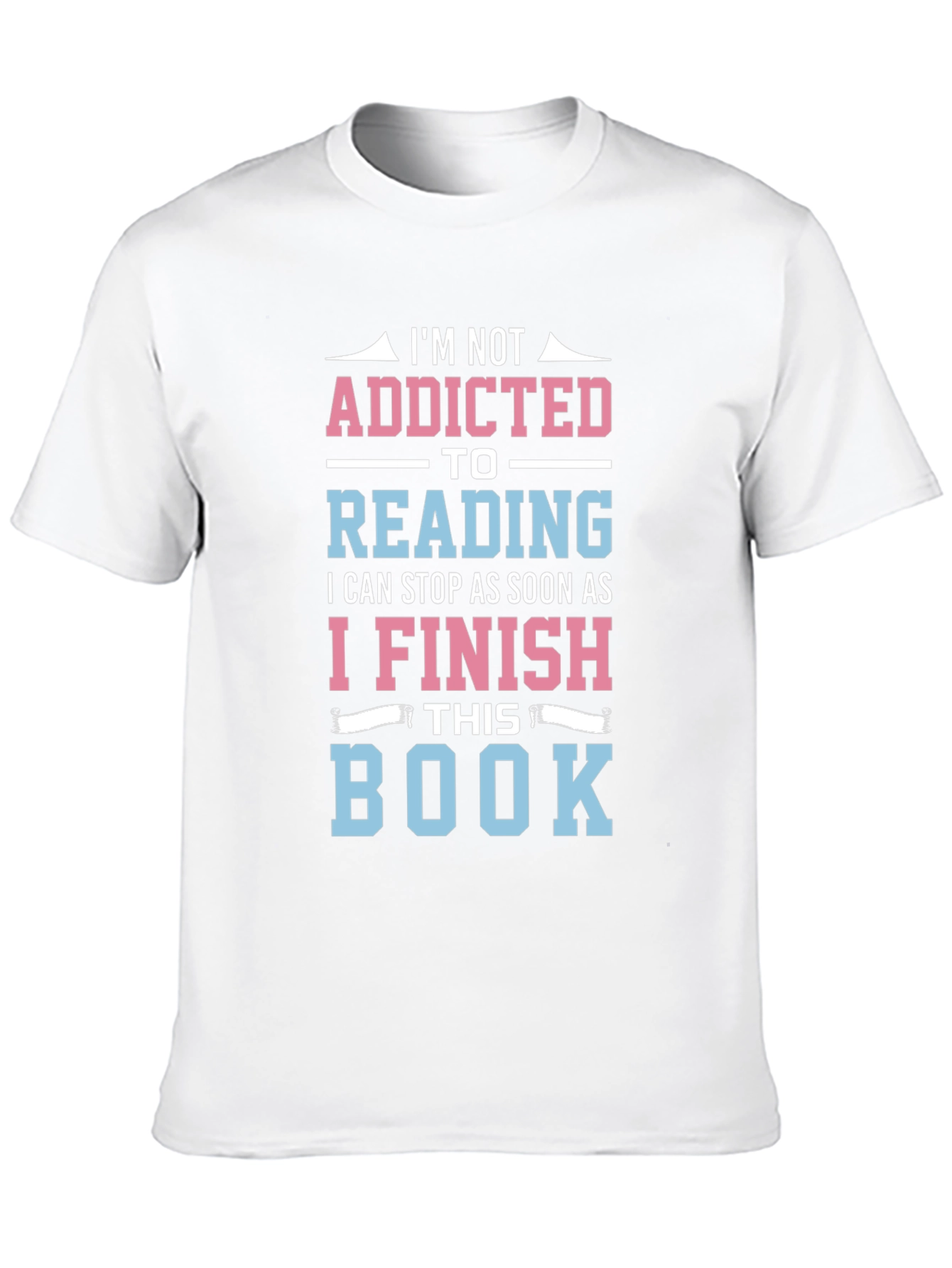 Black Funny Reading Addict T-Shirt: Just One More Chapter! view 10