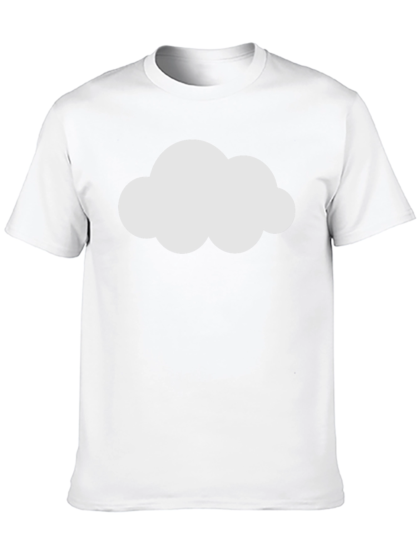 Black Cloud Graphic Black T-Shirt view 10