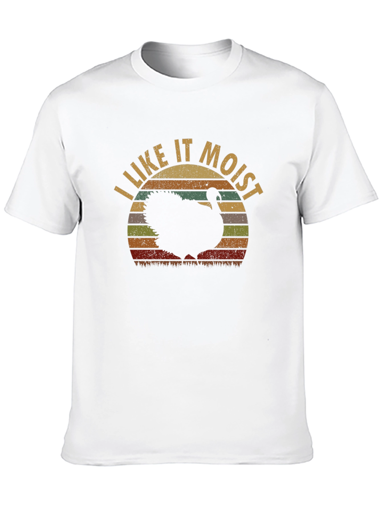 Black I Like it Moist Turkey T-Shirt view 10