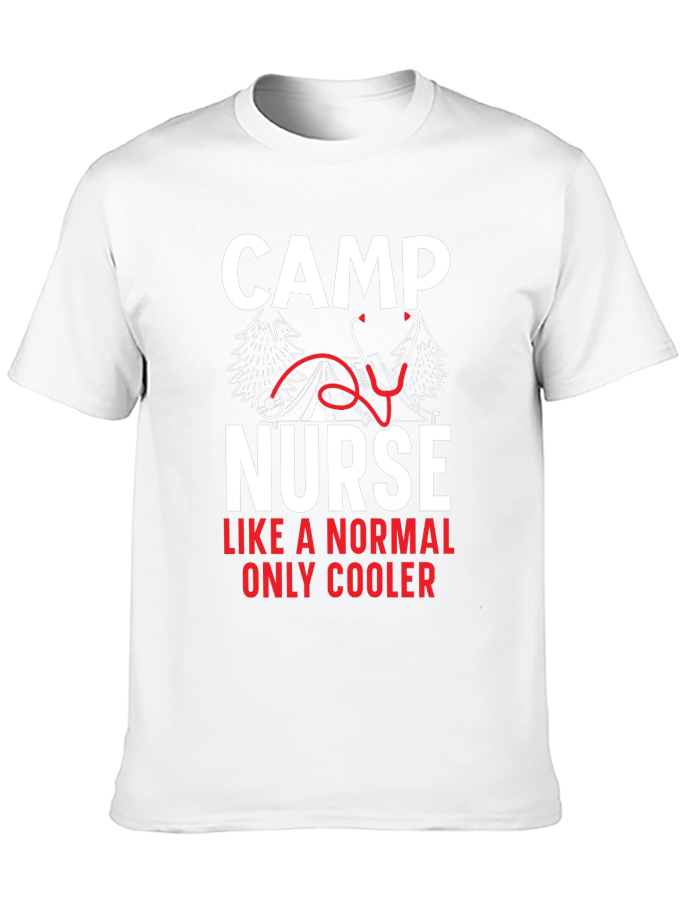 Camp Nurse Graphic T-Shirt for Medical Professionals - 10