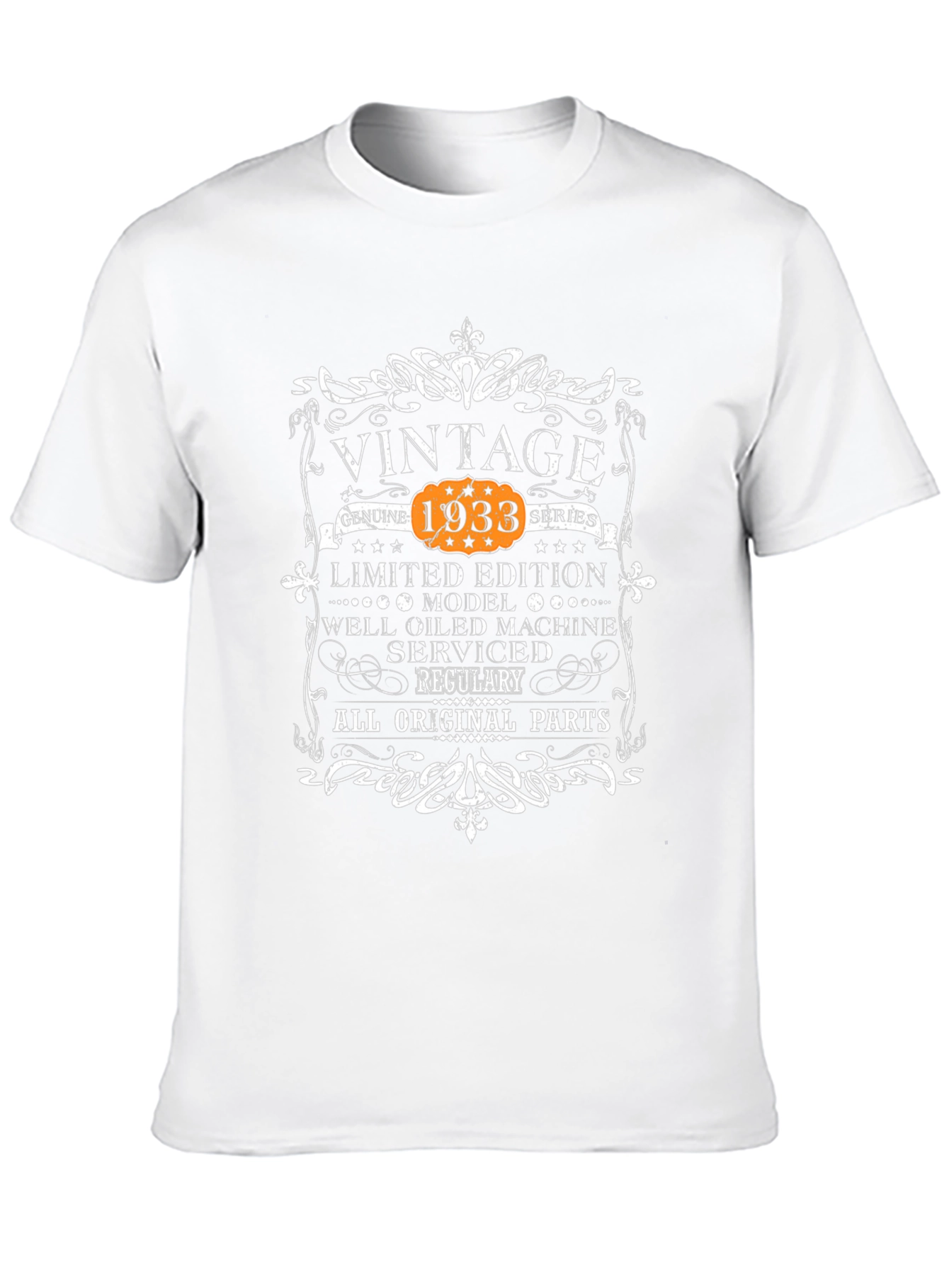 Black Vintage 1933 Limited Edition T-Shirt view 10