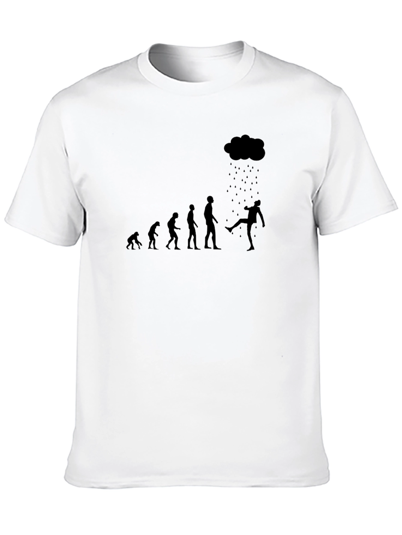Black Evolution Kick Black T-Shirt view 10