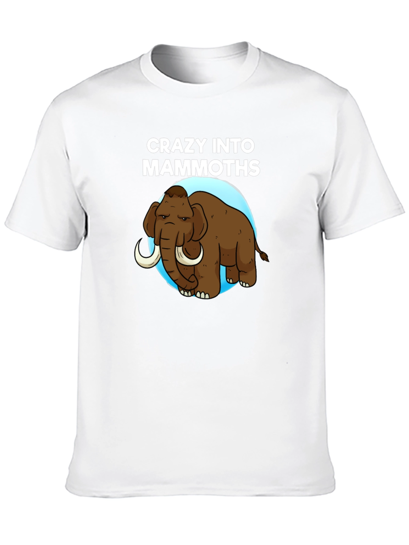 Black Crazy into Mammoths T-Shirt view 10