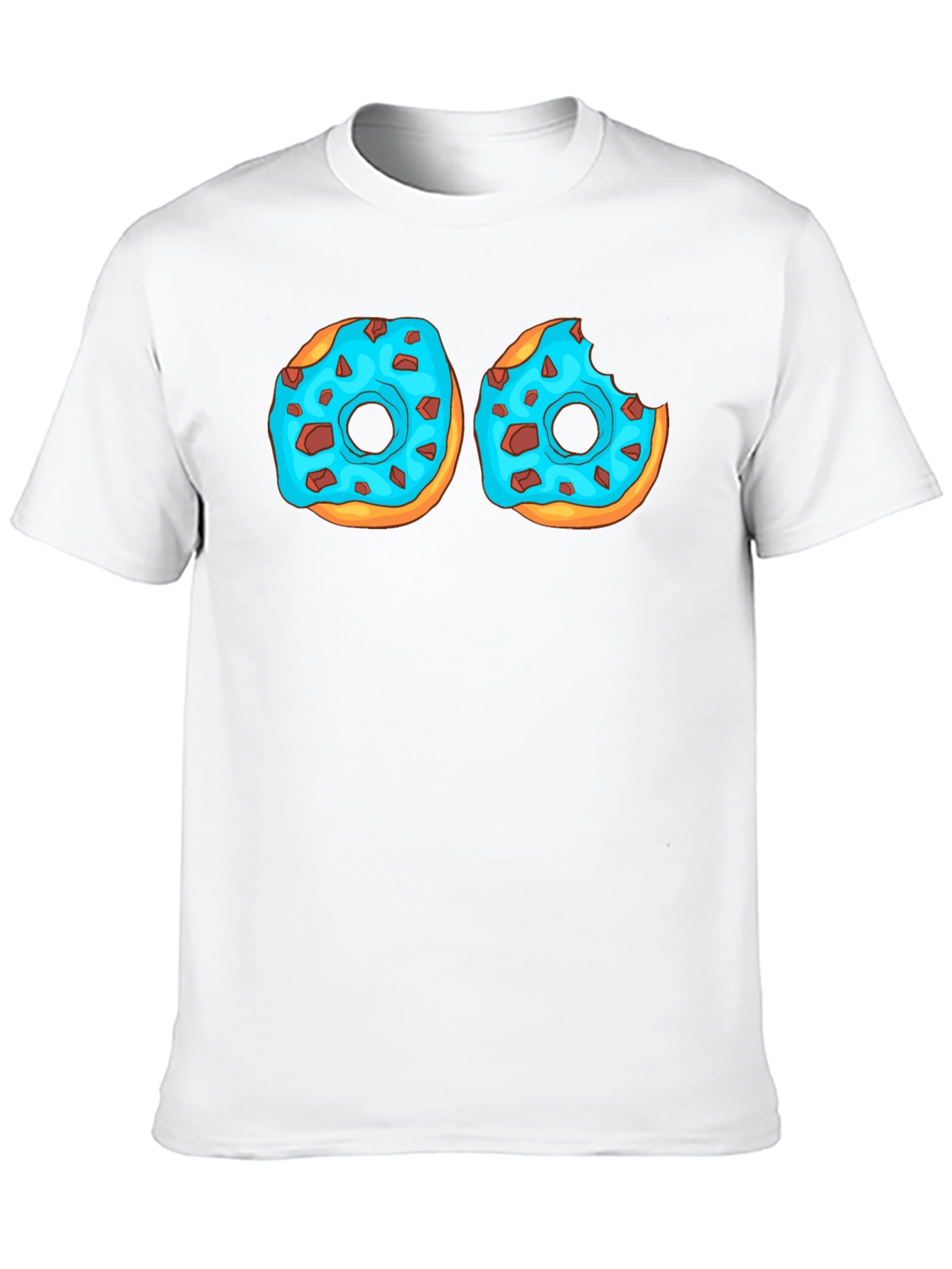 Black Donut T-Shirt: Funny Graphic Tee for Food Lovers view 10