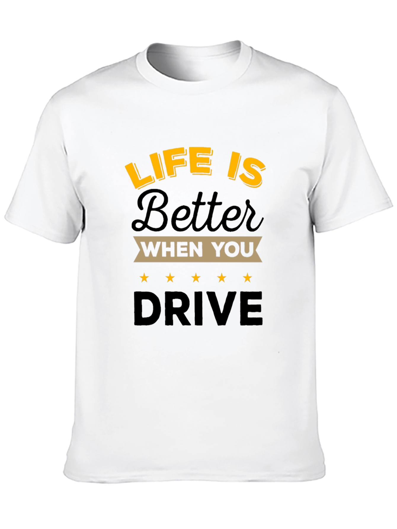 Black Life is Better When You Drive T-Shirt view 10