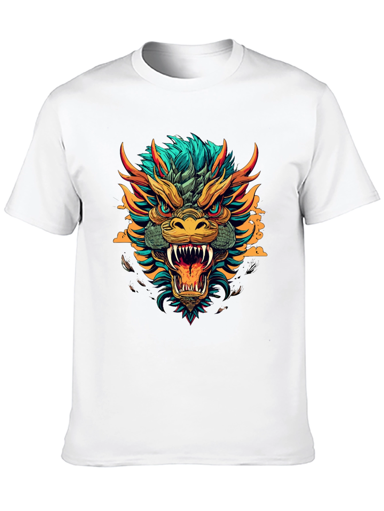 Black Dragon Graphic Black T-Shirt view 10