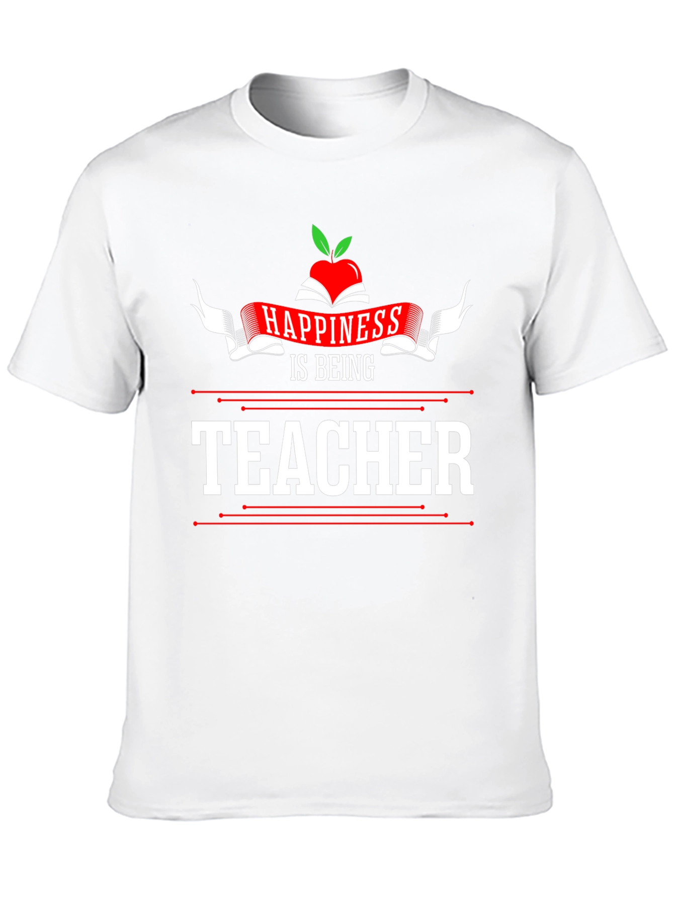 Black Happiness is Being Teacher T-Shirt view 10