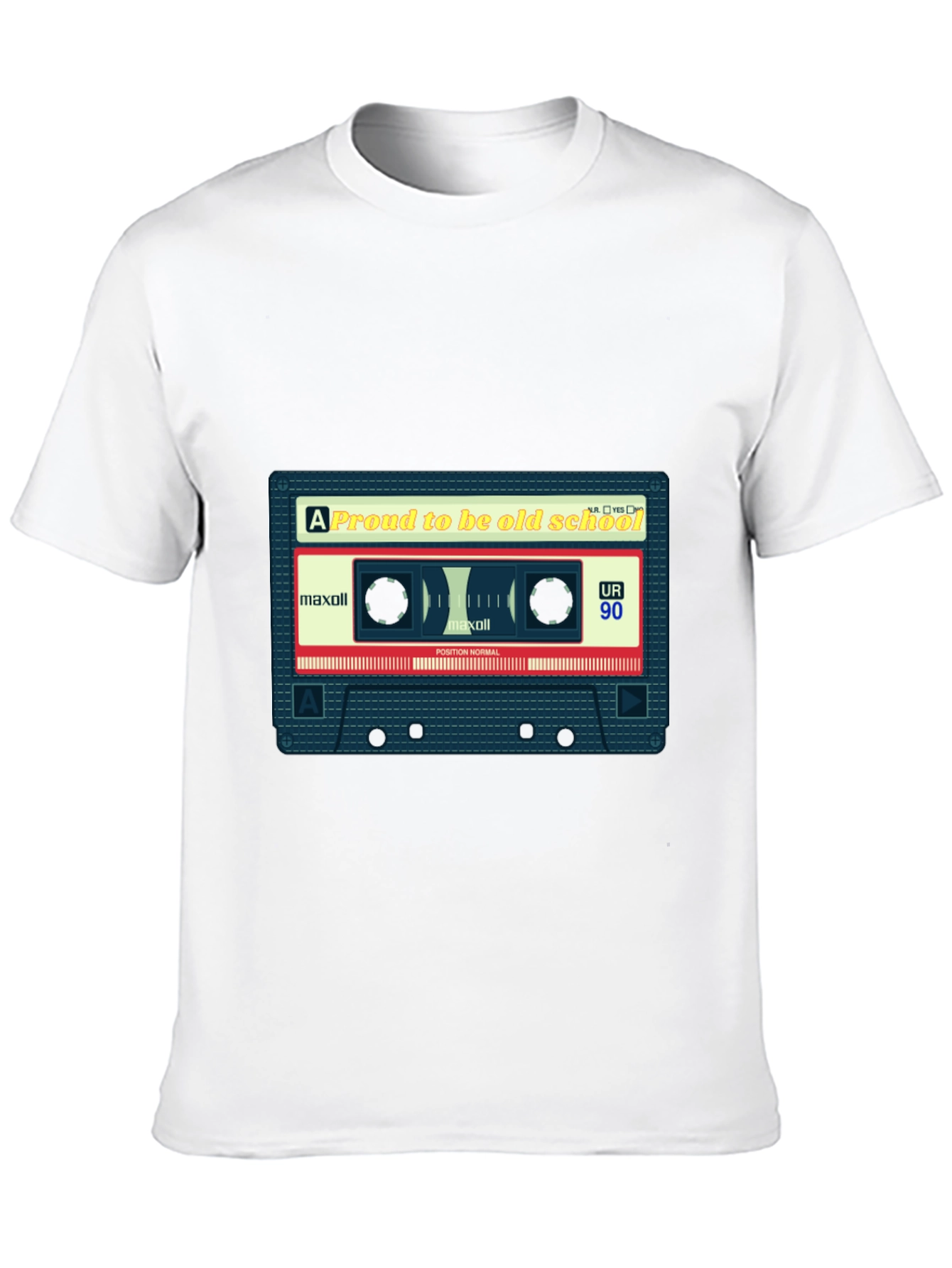 Black Retro Cassette Tape T-Shirt - Old School Cool view 10
