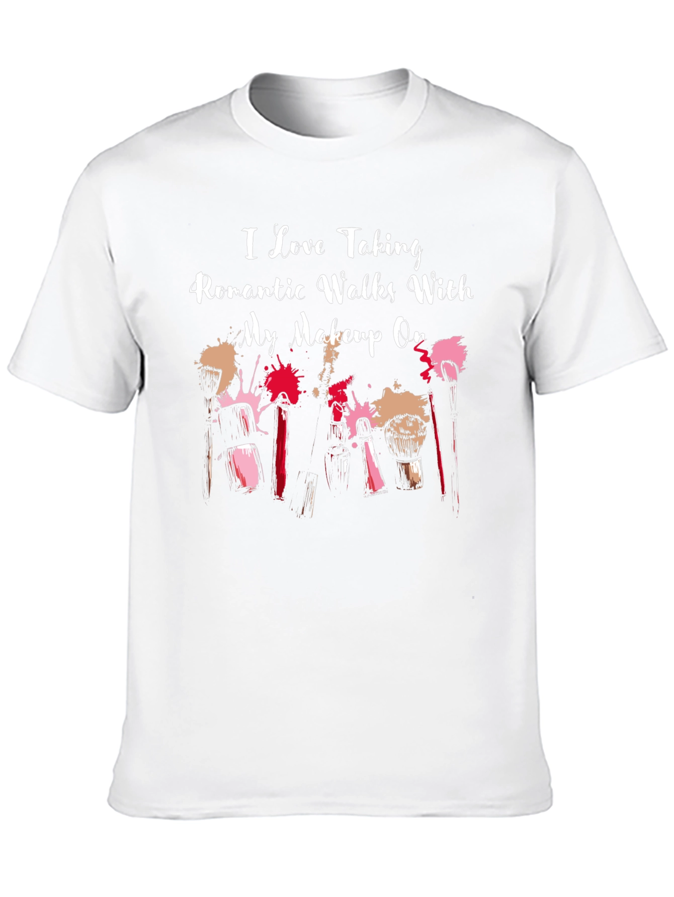 Black Makeup Lover's T-Shirt - Romantic Walks view 10