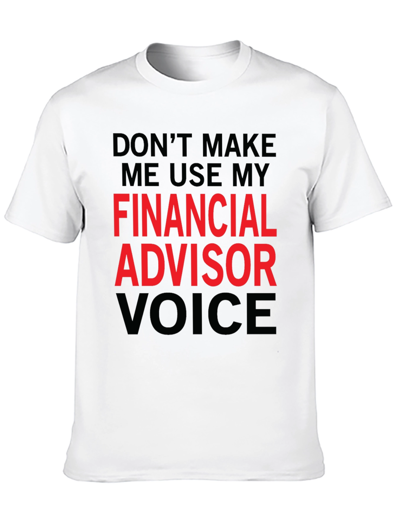 Black Financial Advisor Voice T-Shirt view 10