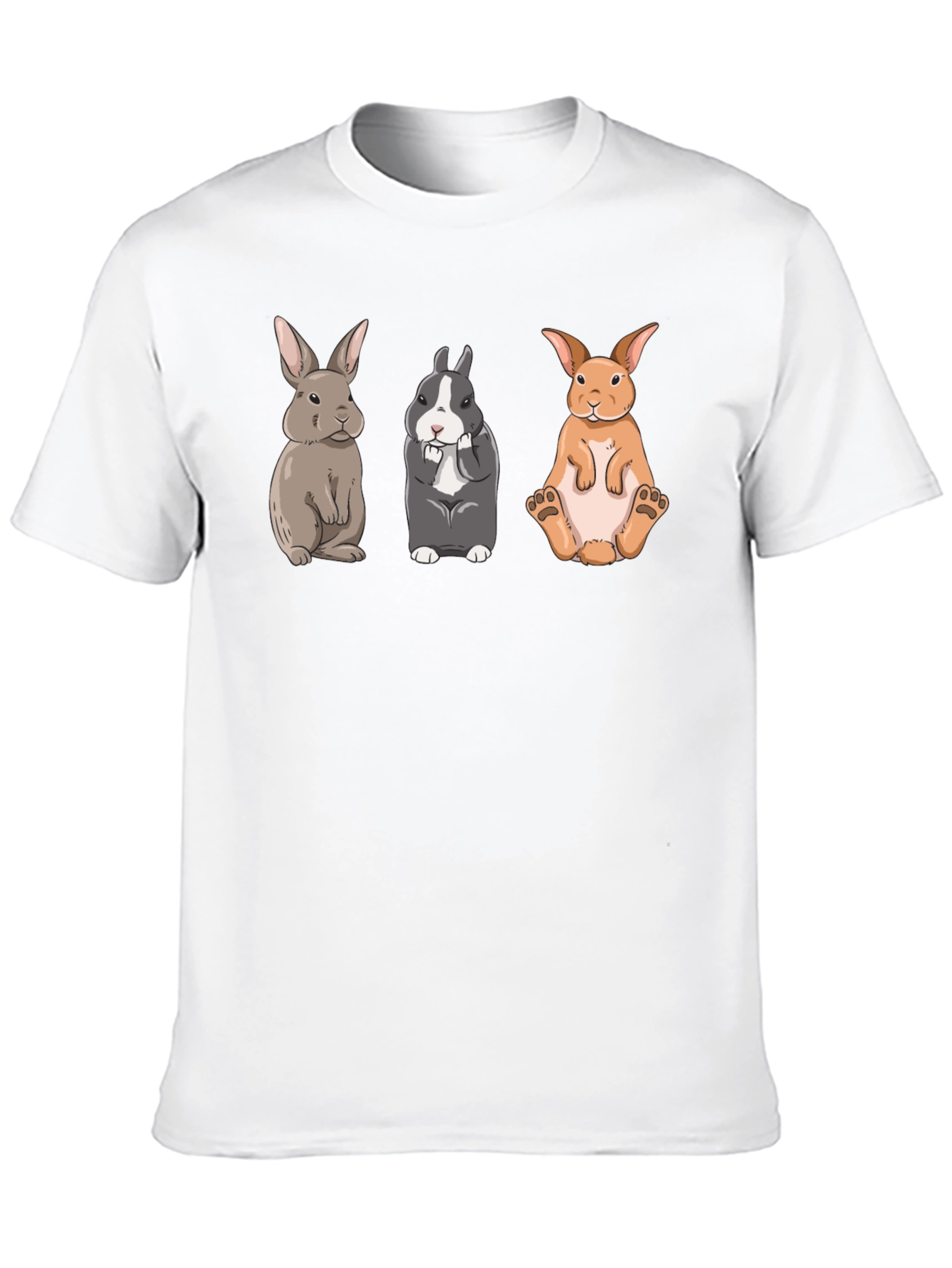 Black Rabbit Trio Graphic Tee view 10
