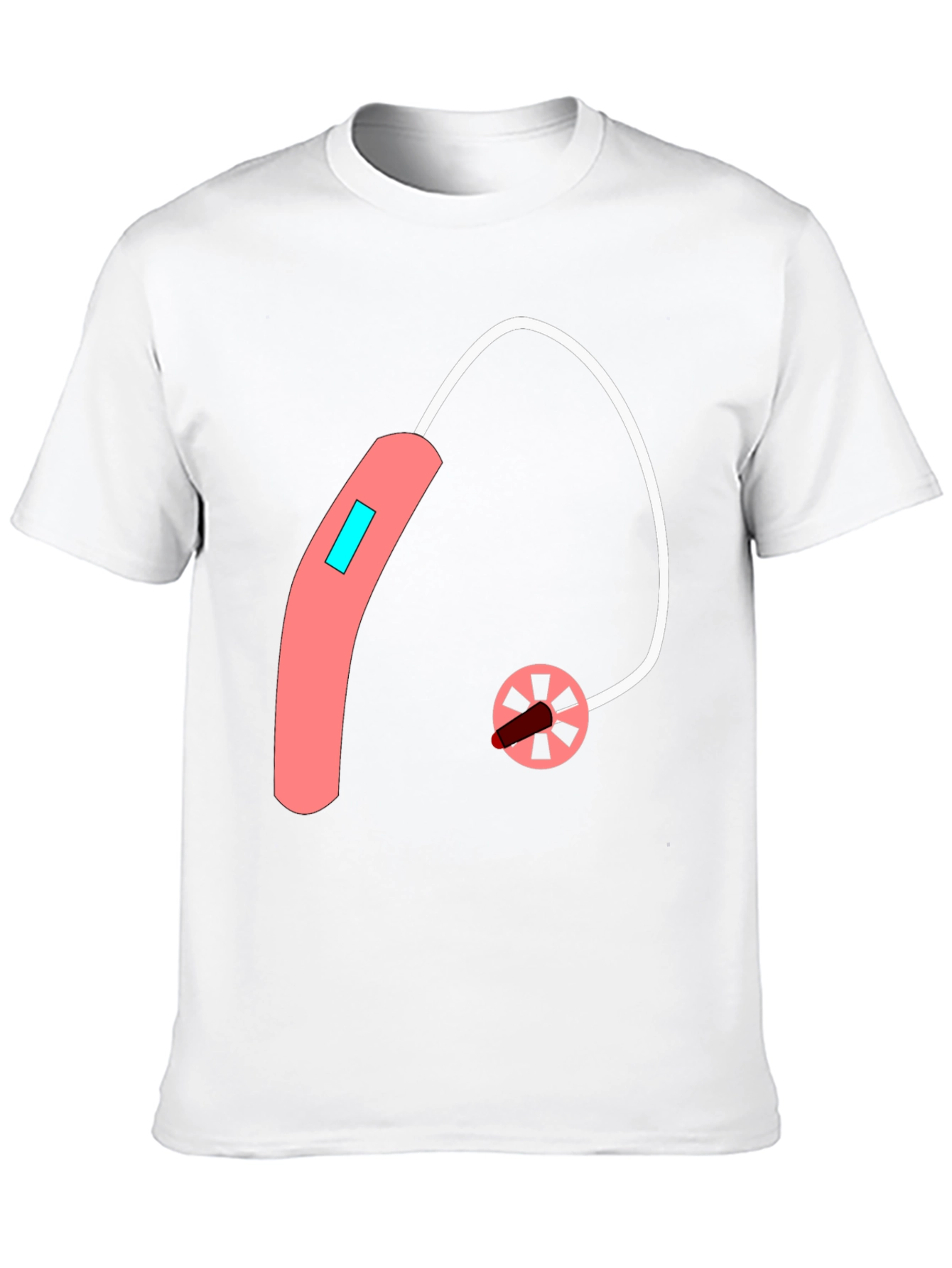 Hearing Aid Graphic Tee - Unique Design - 10