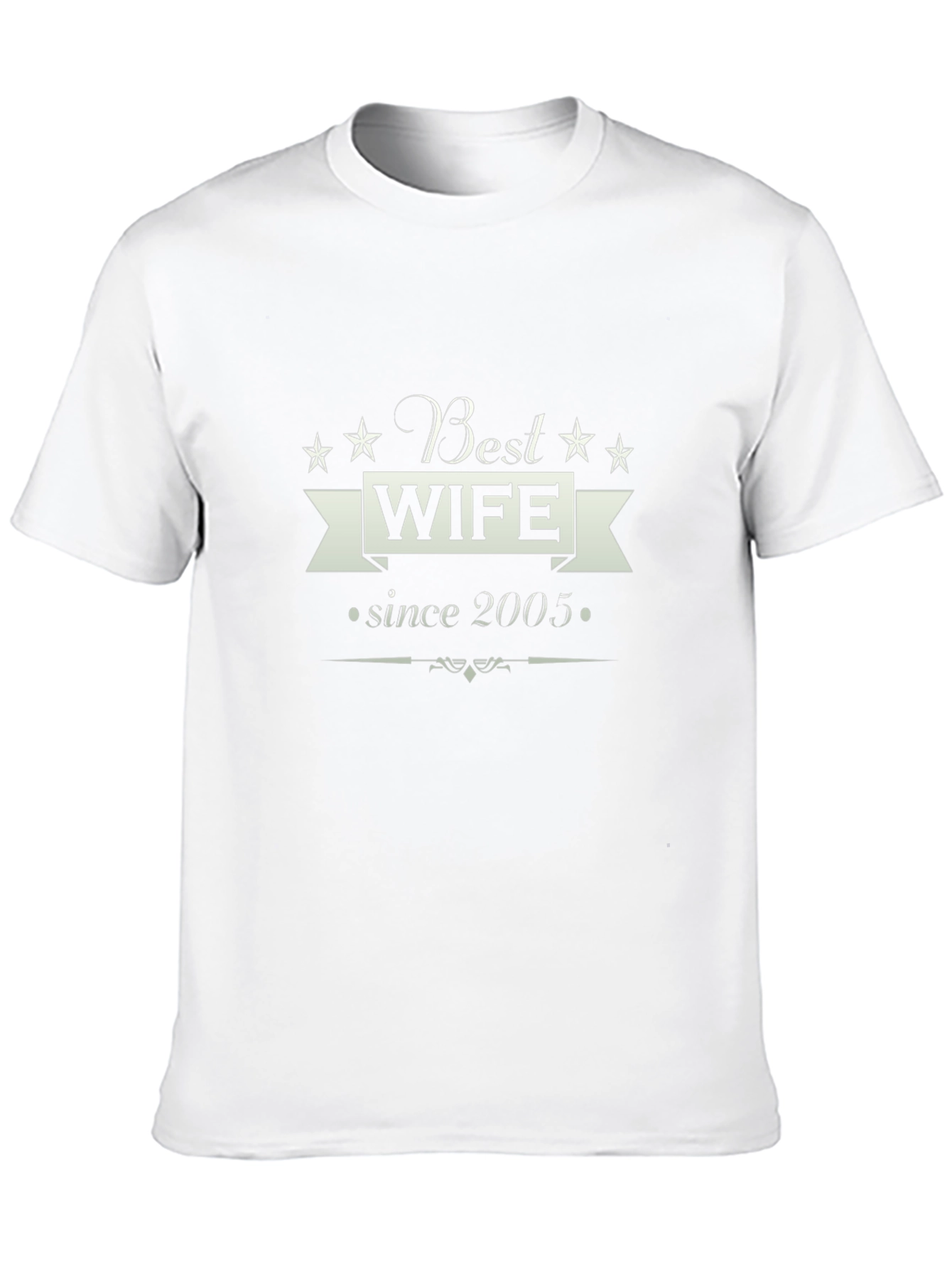 Black Best Wife Since 2005 T-Shirt view 10