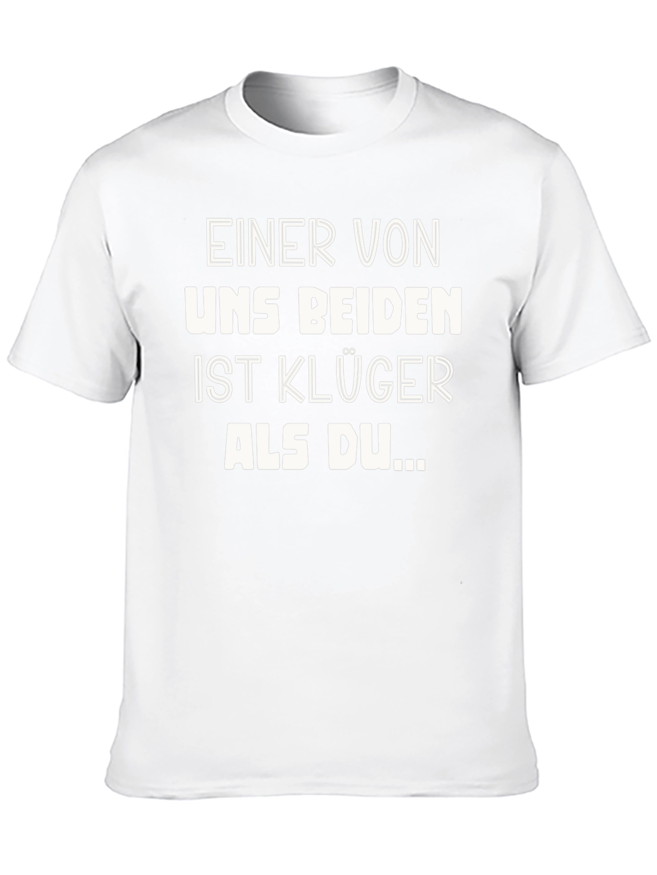 Black Funny German Slogan T-Shirt: Smarter Than You view 10