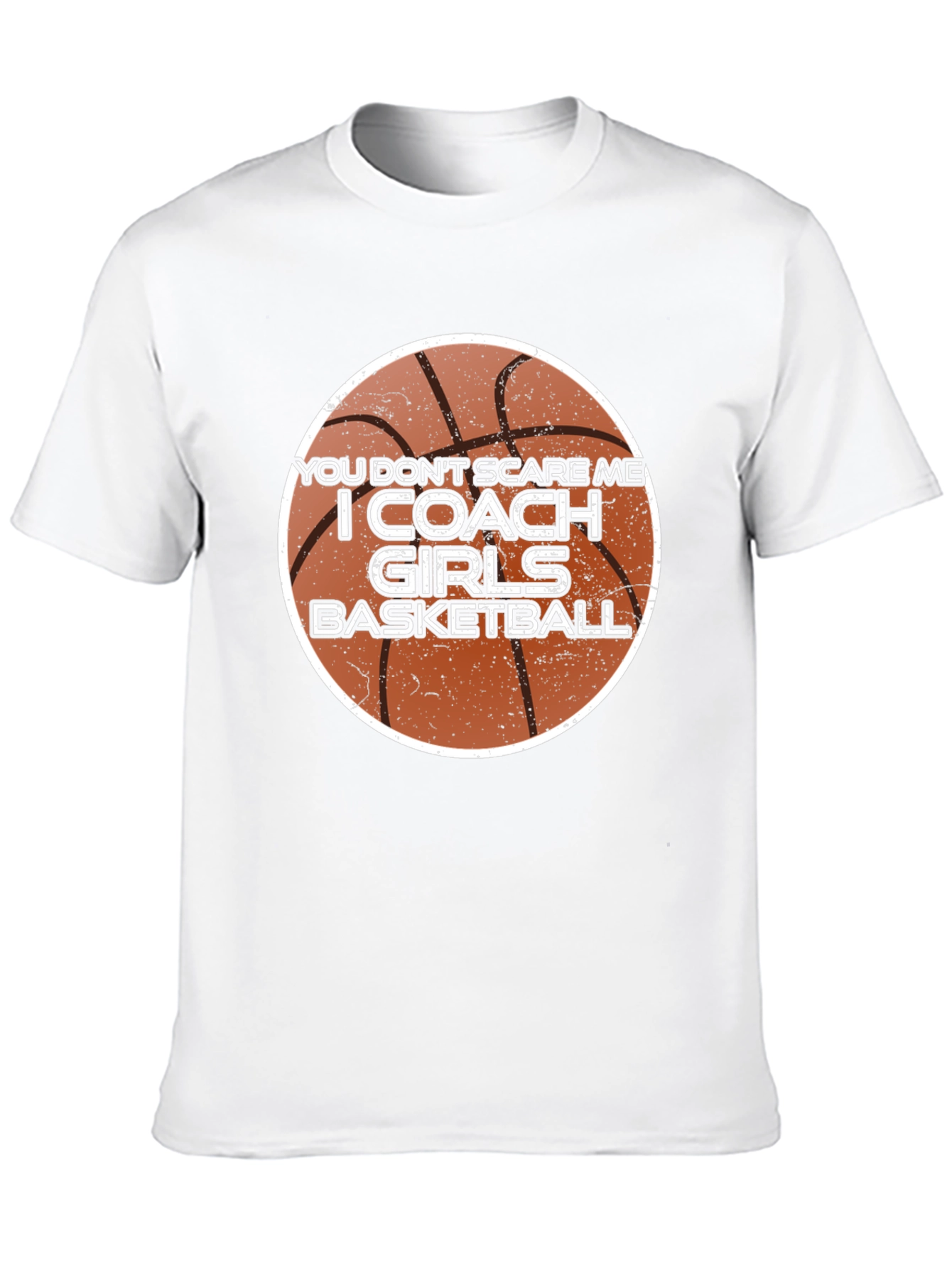 Black Girls Basketball Coach T-Shirt - Funny Design view 10