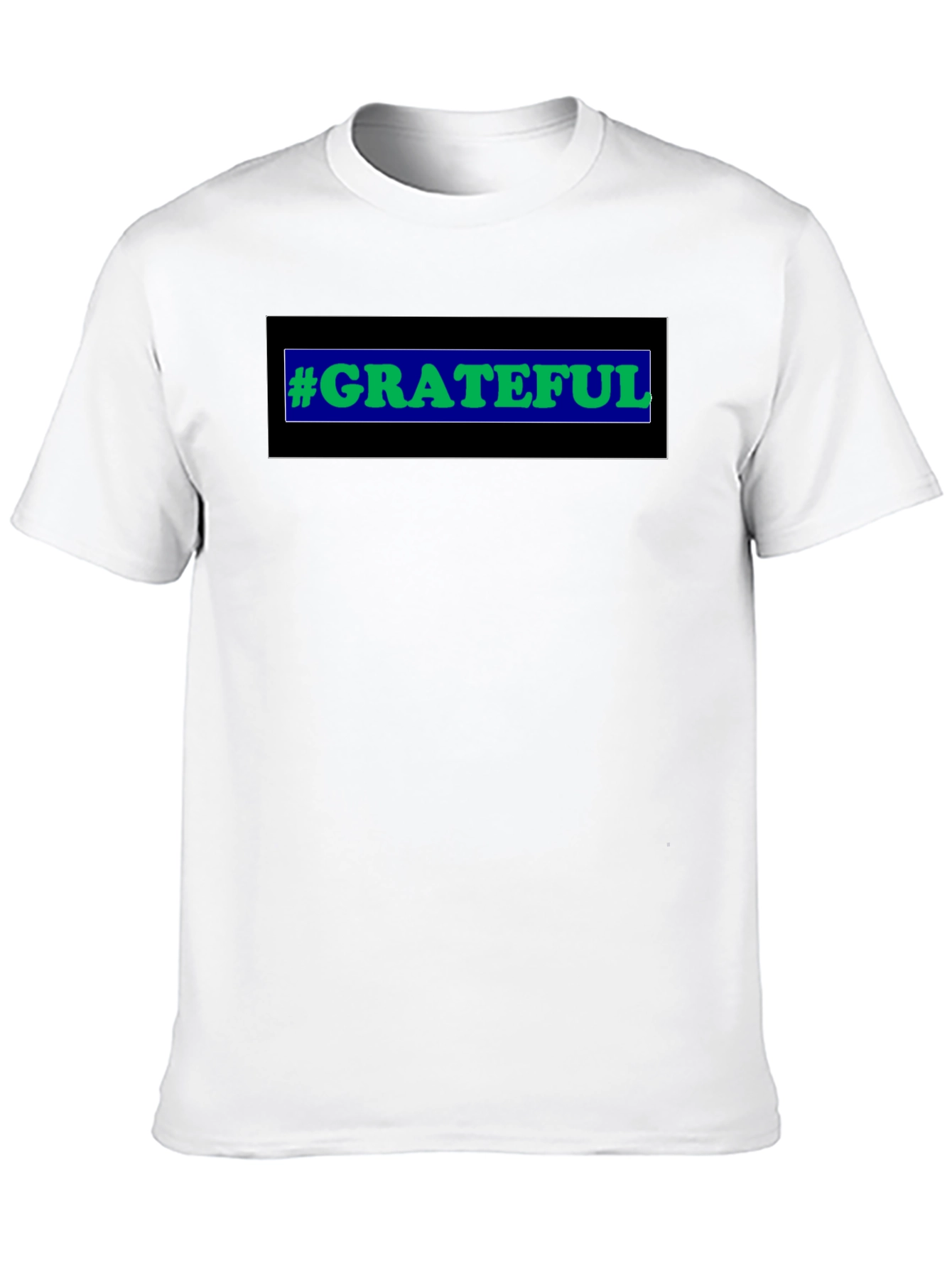 Black Grateful Black T-Shirt - Positive Vibes view 10