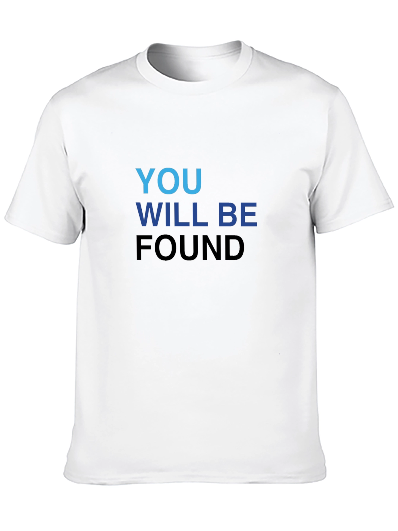 Black You Will Be Found Black T-Shirt view 10