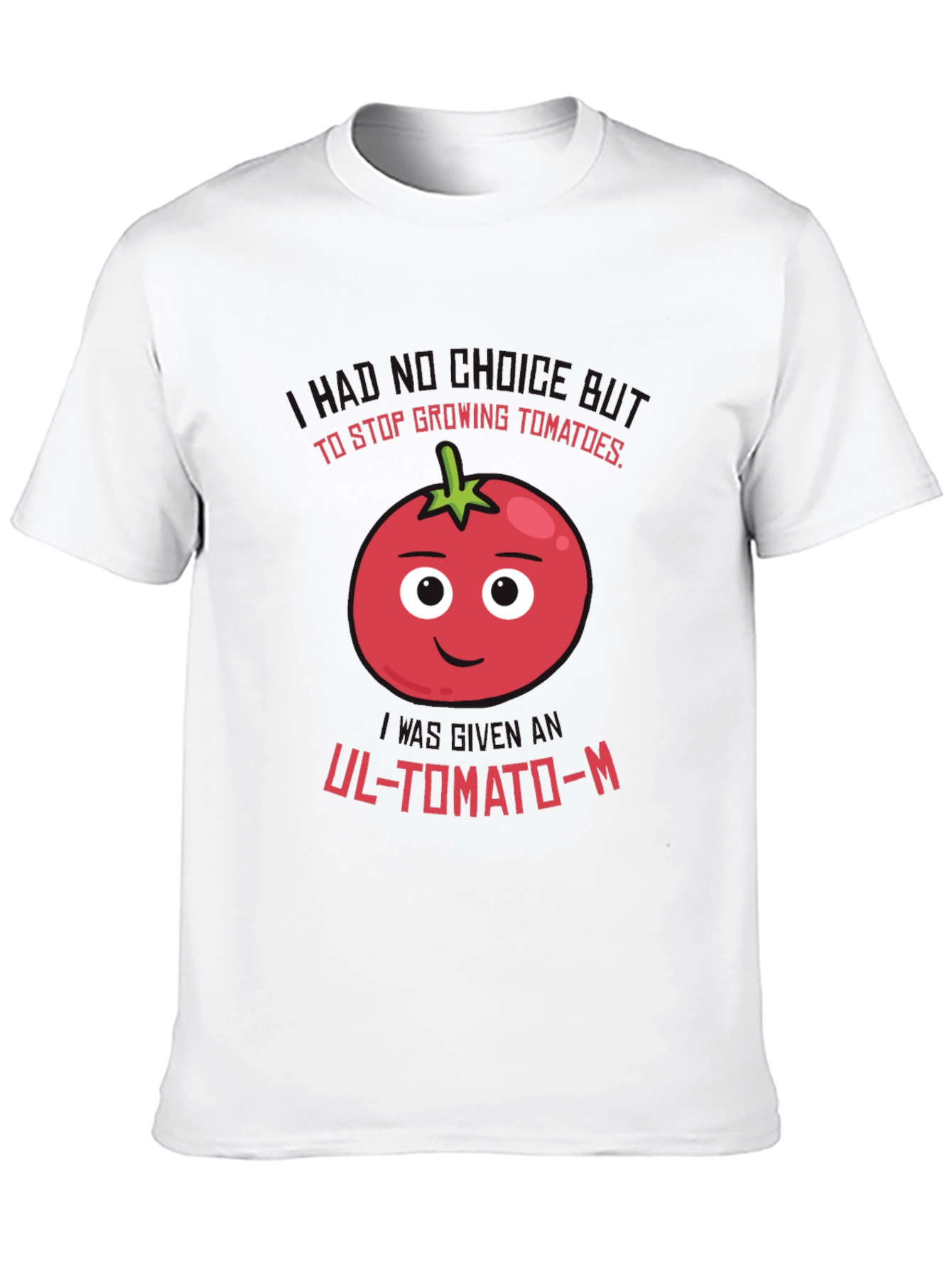 Black Funny Tomato Pun Graphic T-Shirt view 10