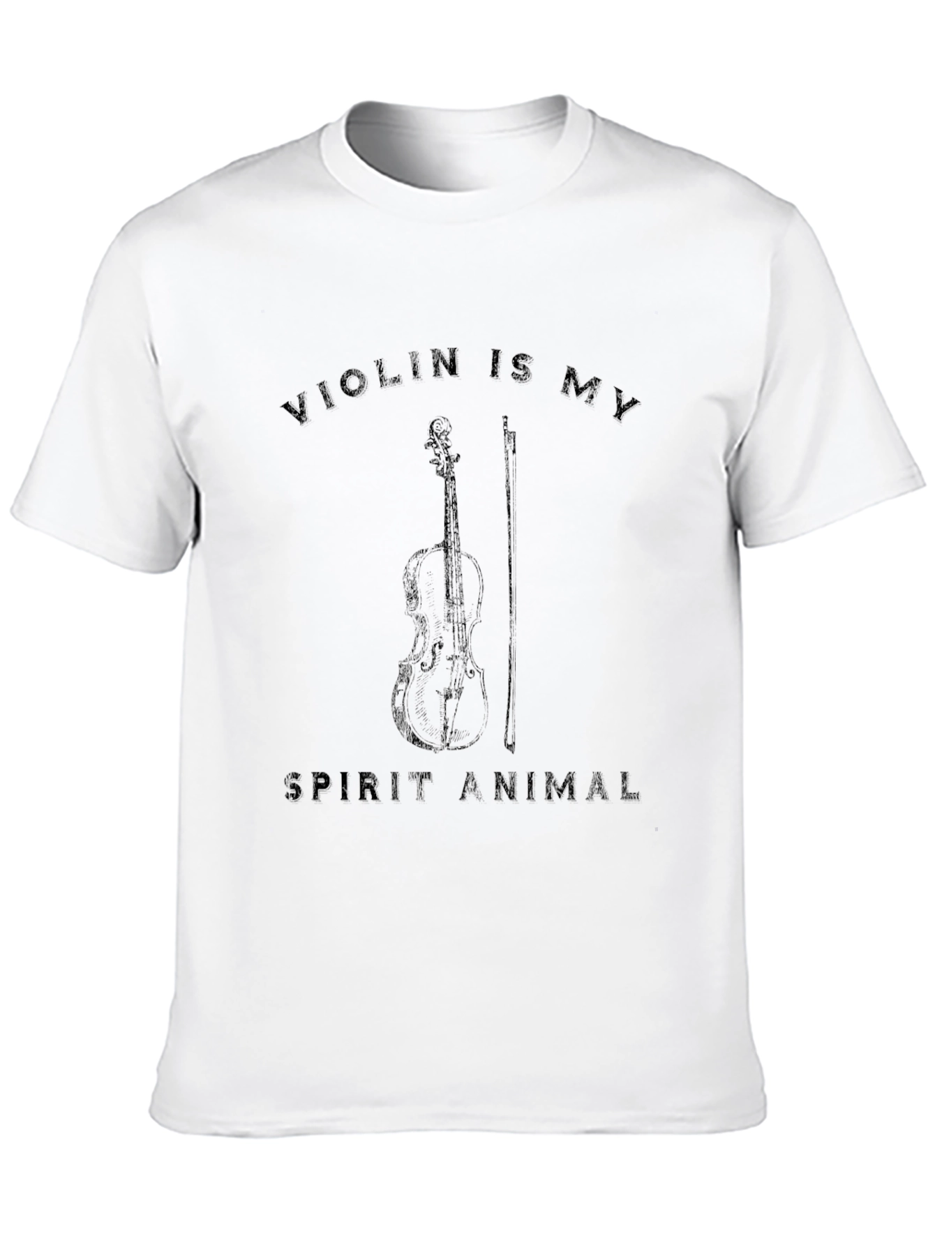 Black Violin Spirit Animal Graphic T-Shirt view 10