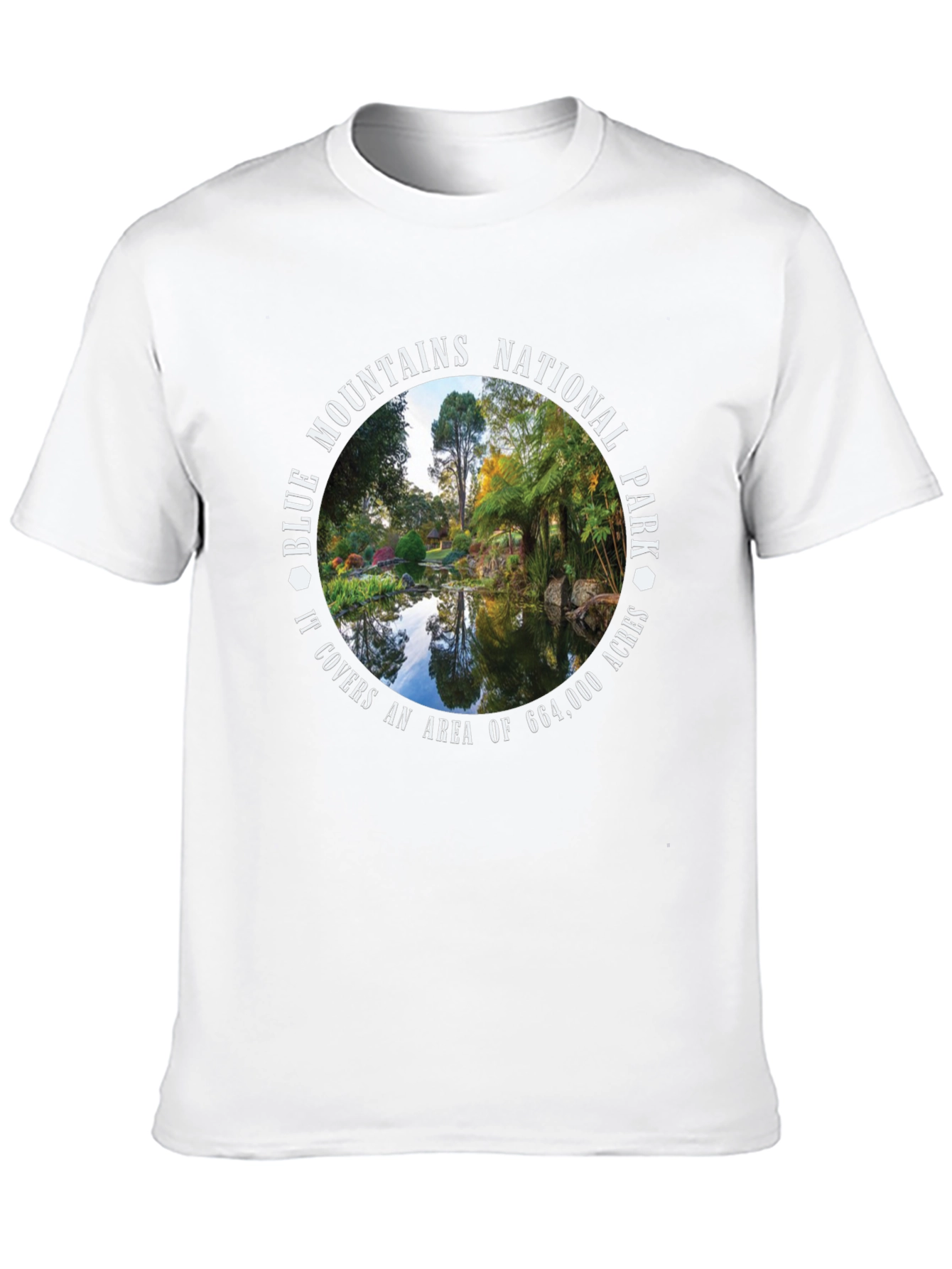 Black Blue Mountains National Park T-Shirt view 10