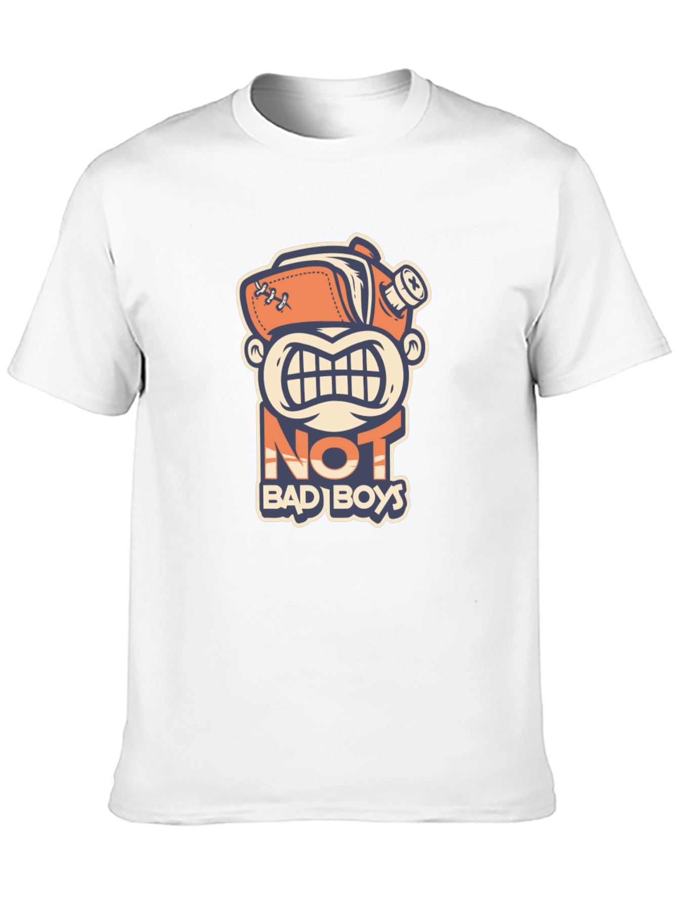 Black Not Bad Boys Graphic T-Shirt - Novelty Tee view 10