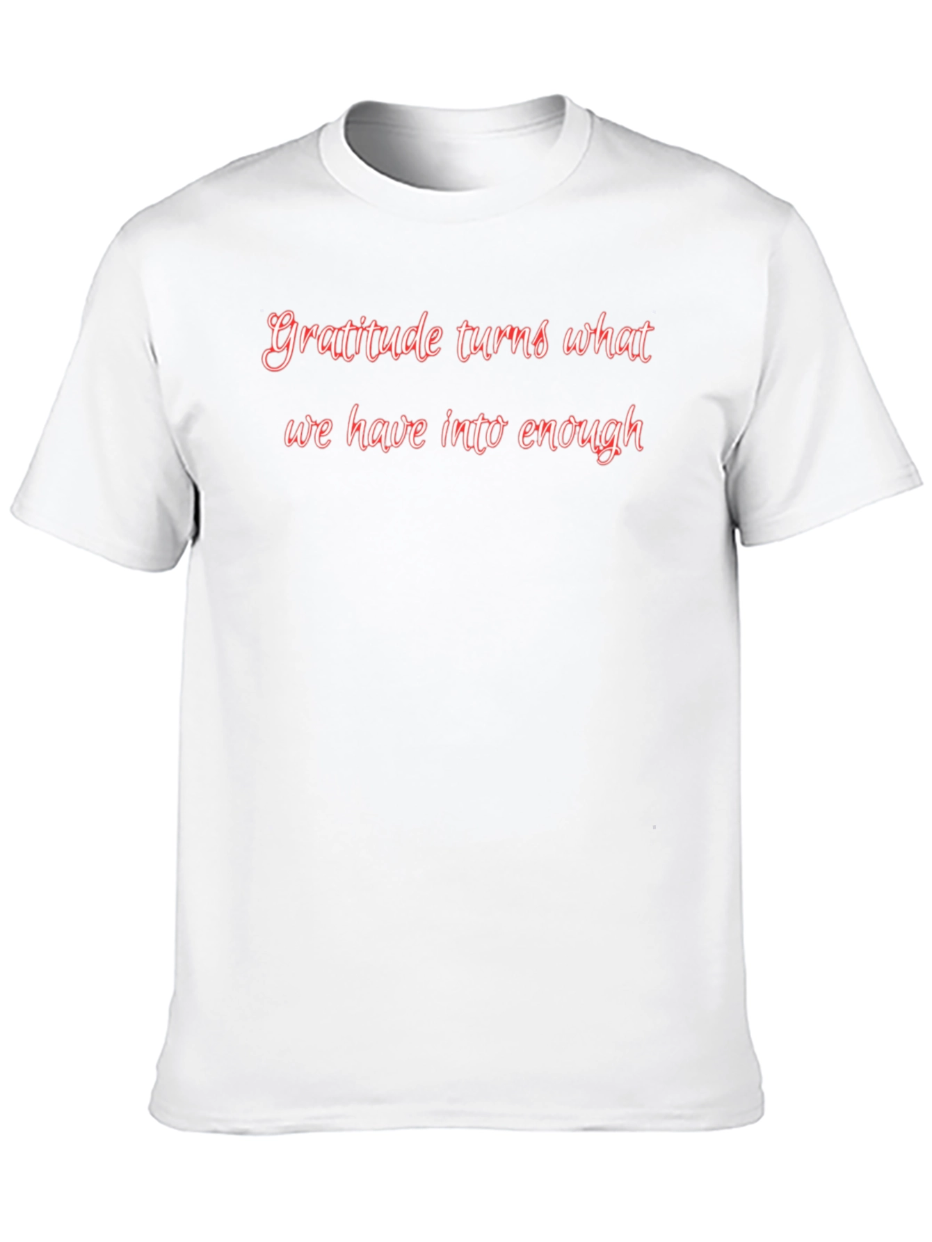 Black Gratitude Turns What We Have T-Shirt view 10