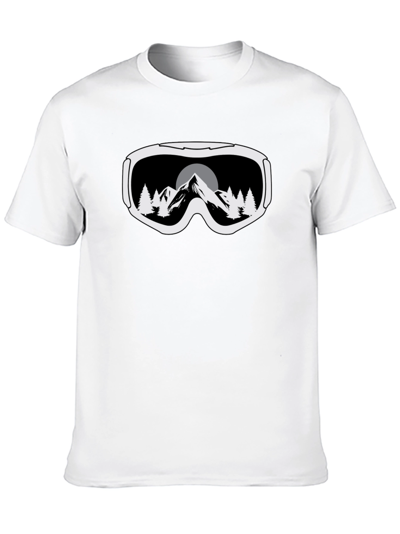 Black Mountain Goggles Graphic Tee - Black view 10