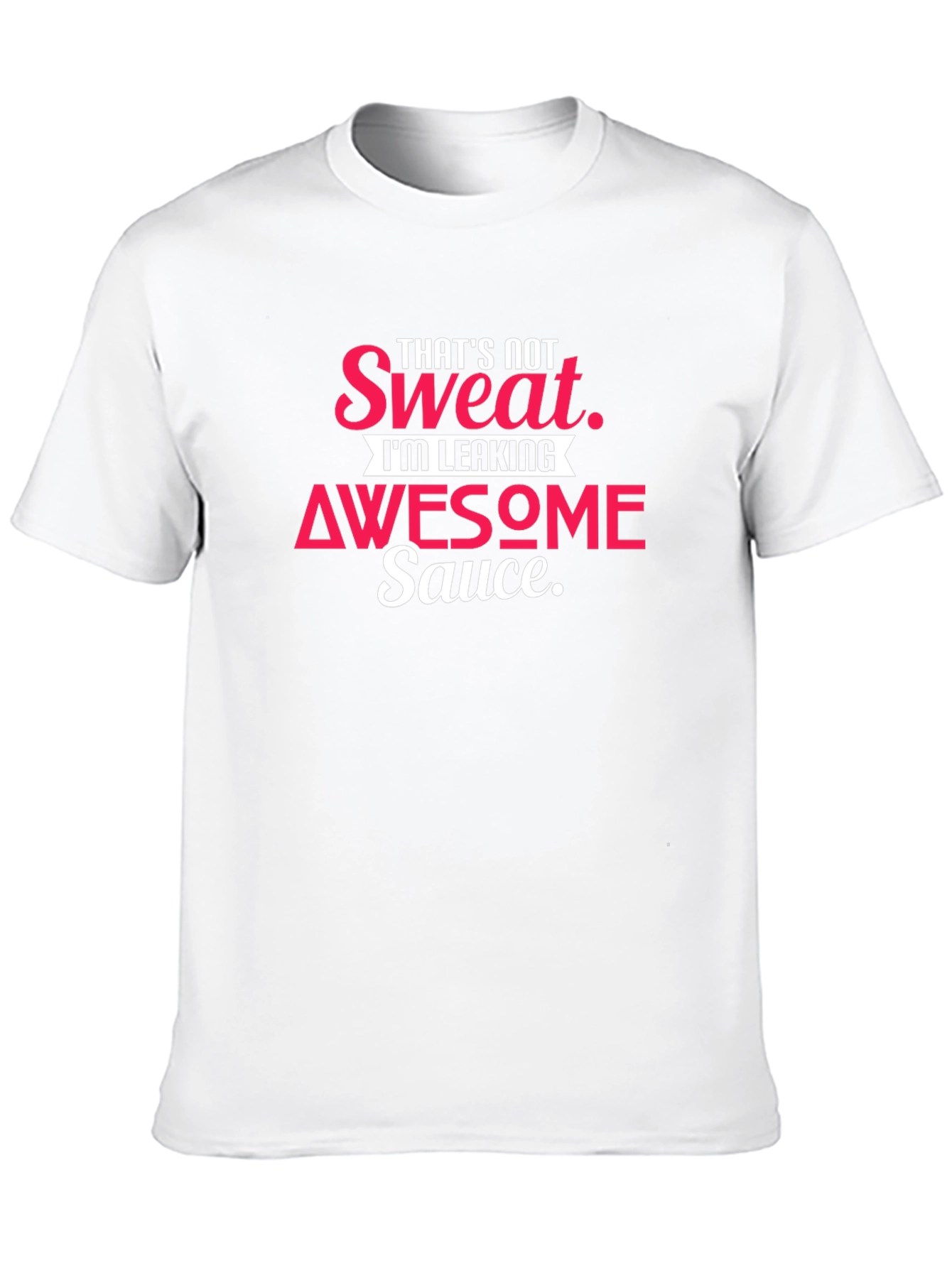 Black Awesome Sauce Graphic Tee - Funny T-Shirt view 10
