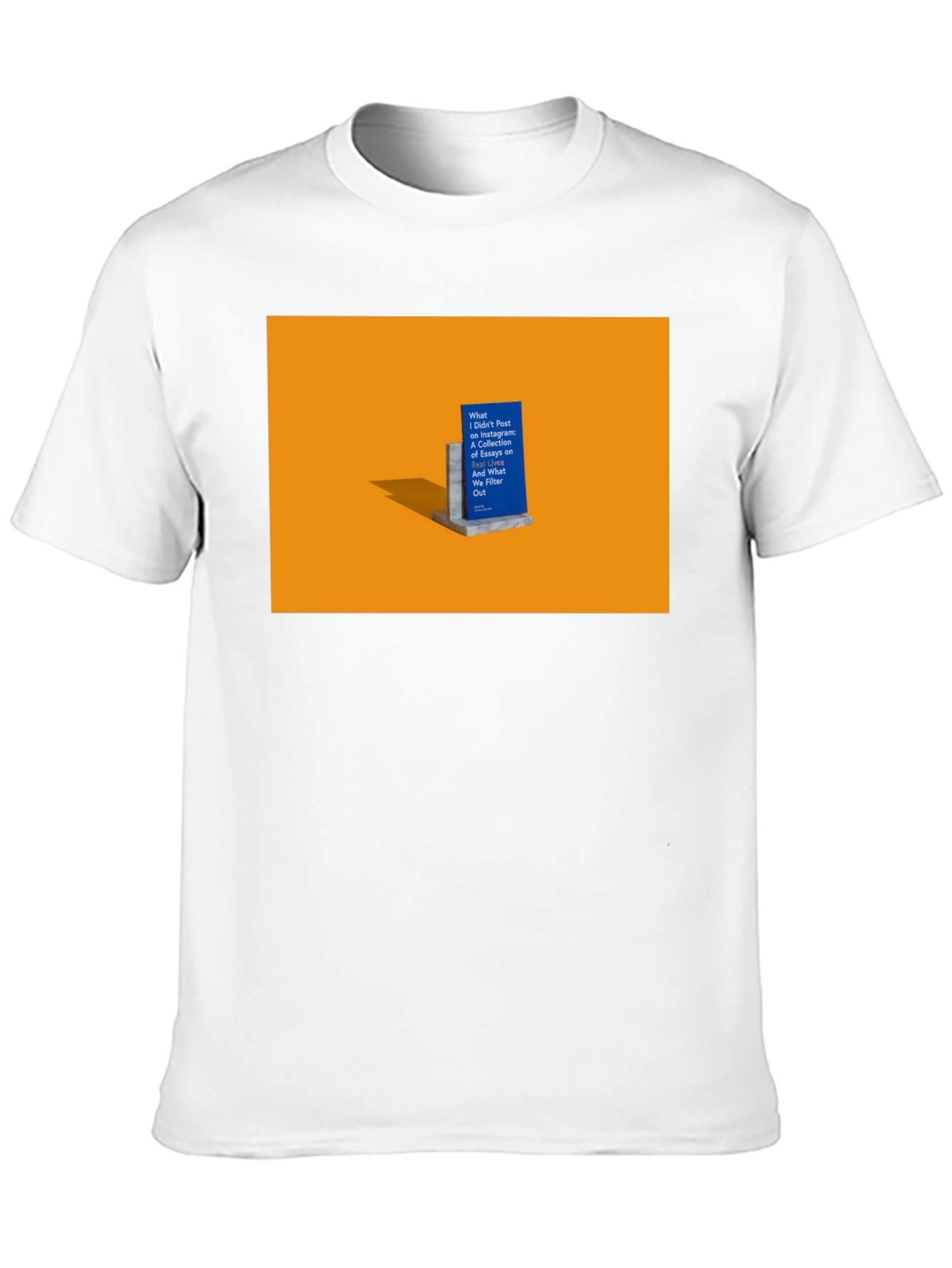 Black Bookworm Tee: 'What I Didn't Post on Instagram'  view 10