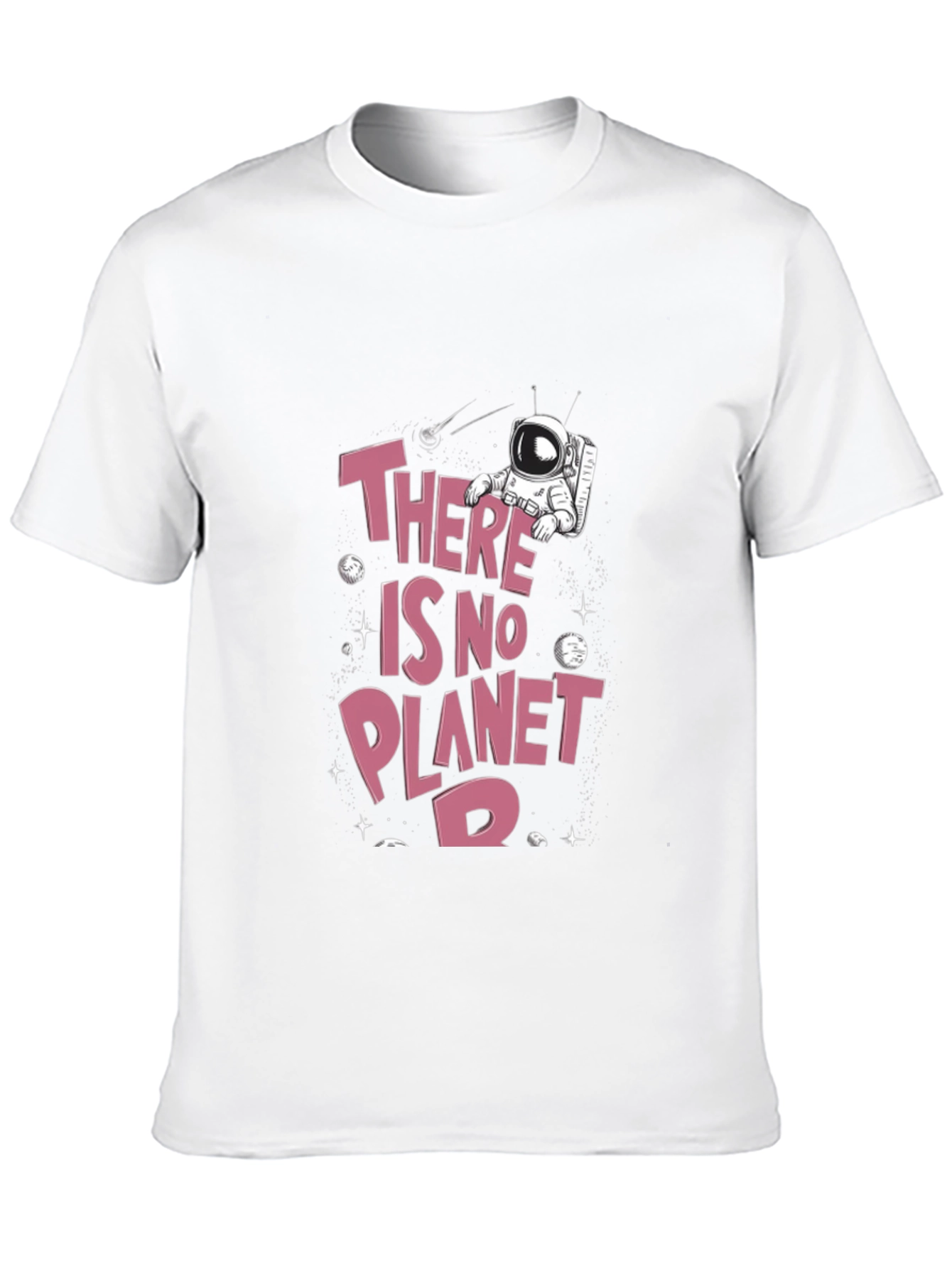 Black There Is No Planet B Graphic T-Shirt view 10