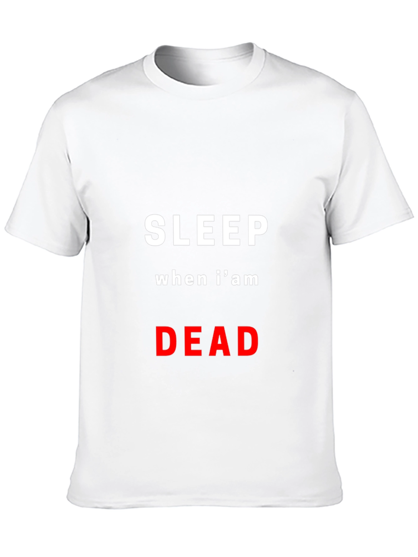 Black Sleep When I'm Dead Graphic T-Shirt view 10