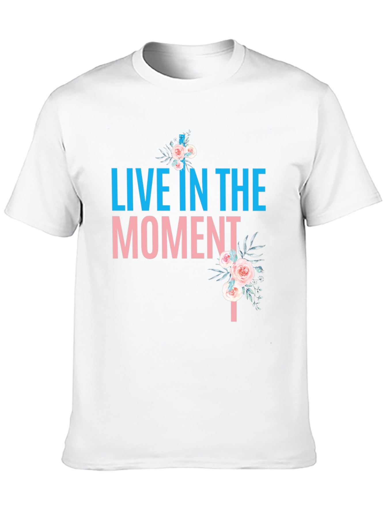 Black Live in the Moment Floral T-Shirt view 10