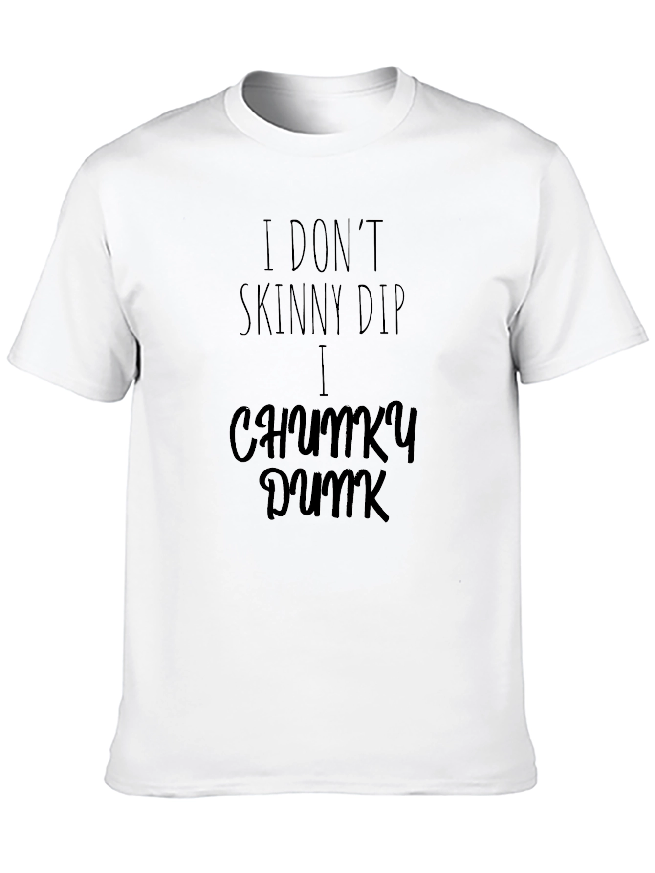 Black Chunky Dunk T-Shirt - Funny Graphic Tee view 10