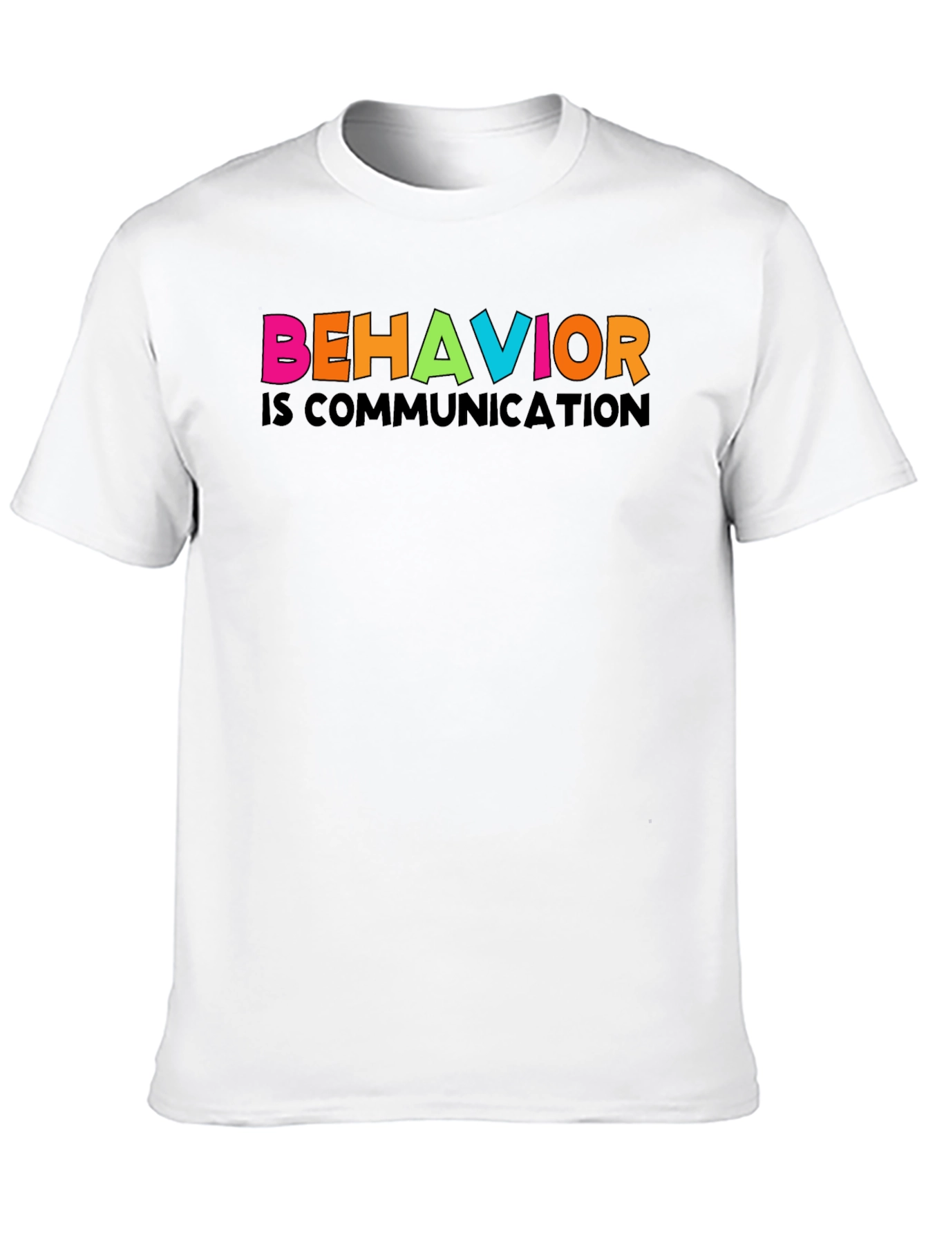 Black Behavior is Communication Graphic Tee view 10