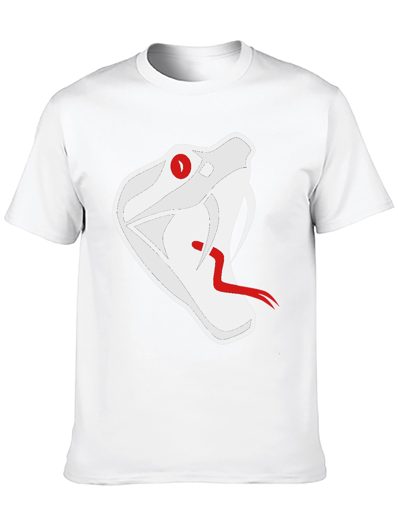 Black Snake T-Shirt - Black Graphic Tee view 10