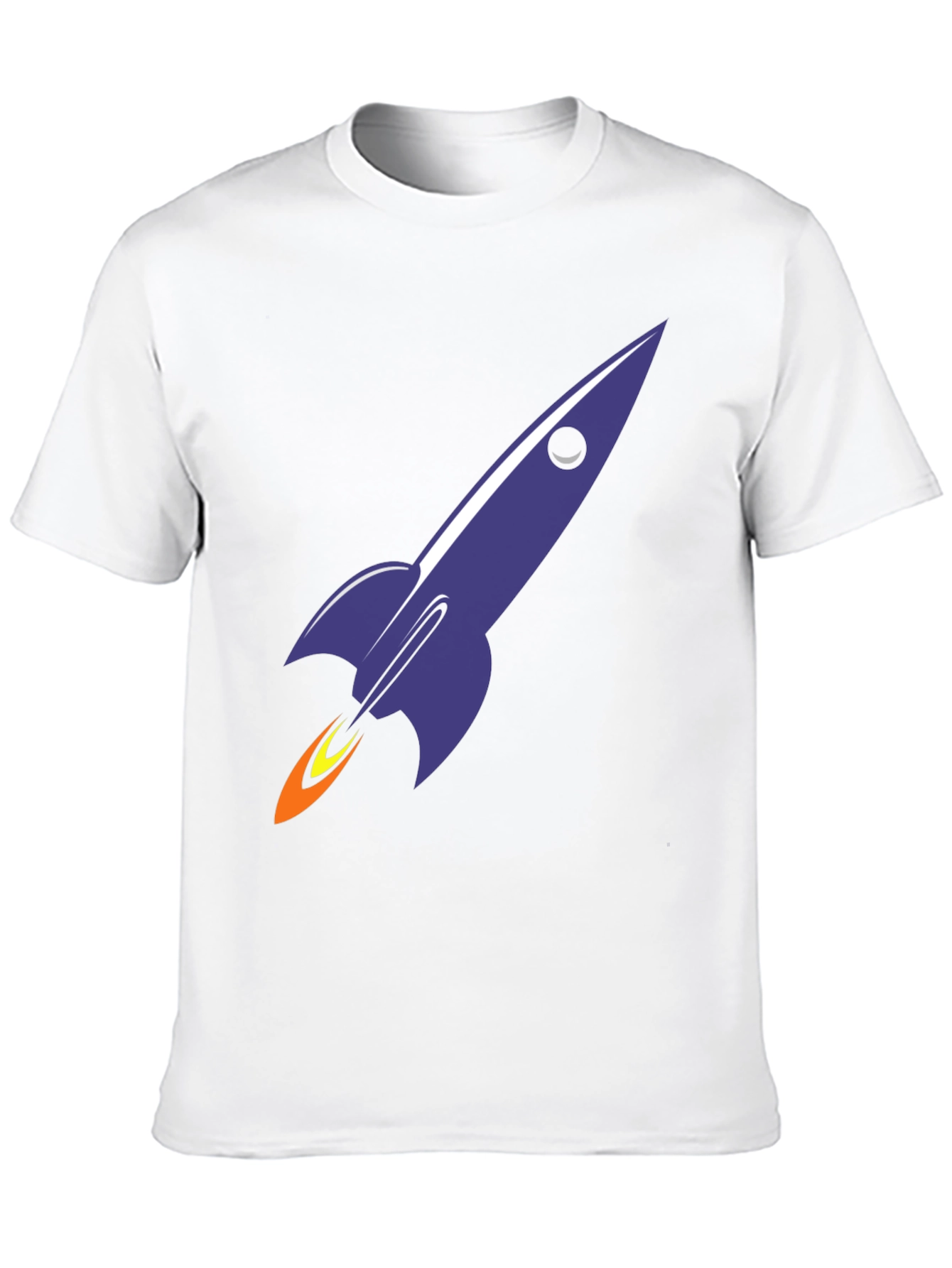 Black Rocket Graphic Tee - Blast Off in Style view 10