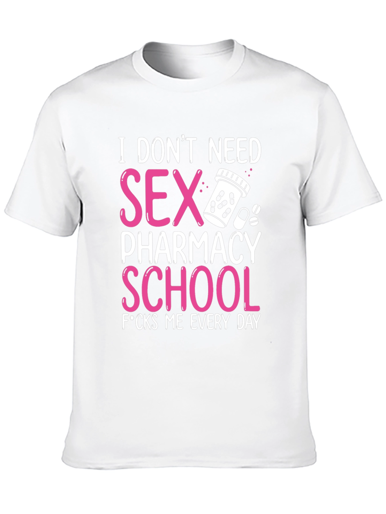 Black Pharmacy School Graphic Tee view 10