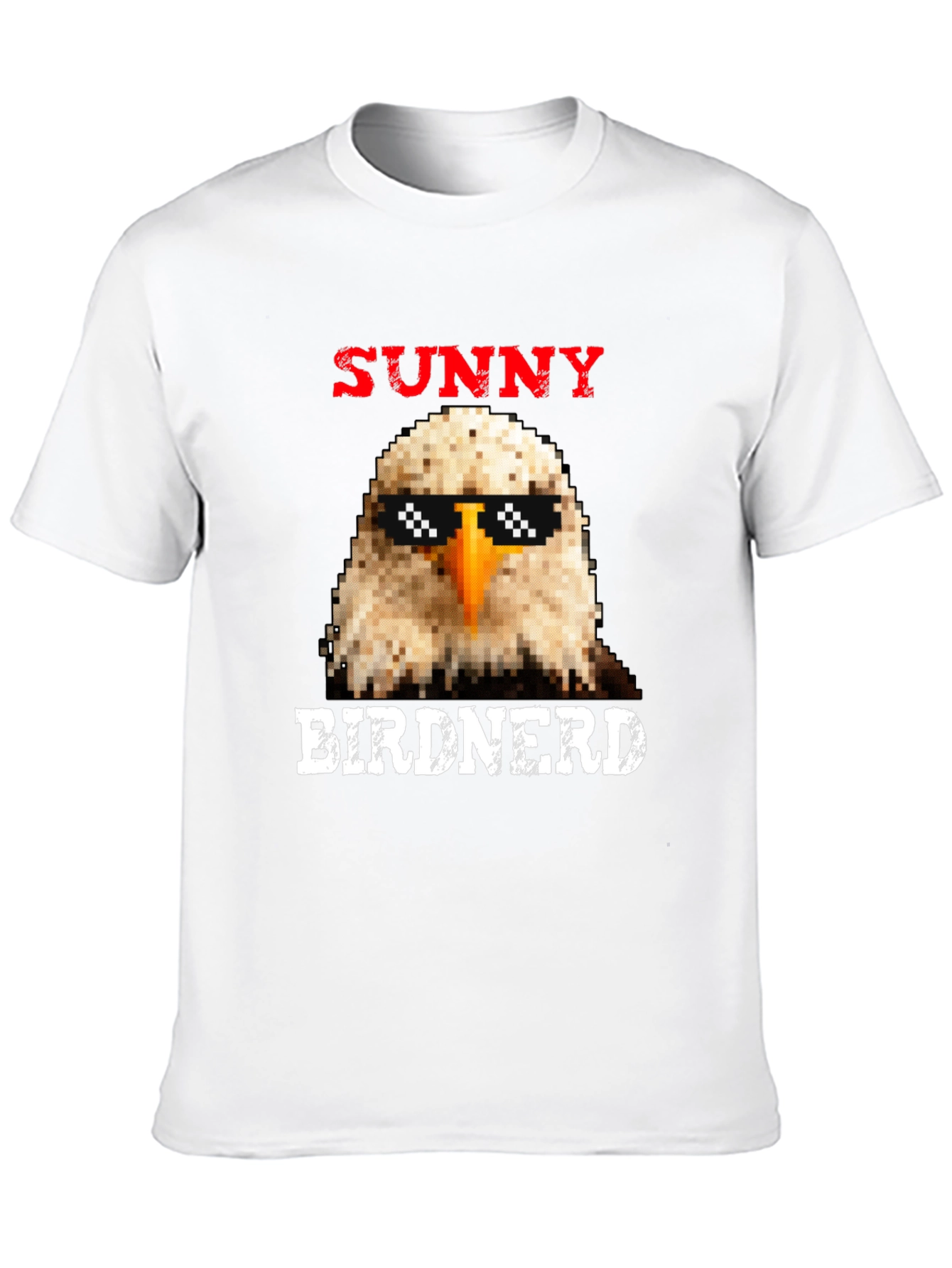Black Sunny BirdNerd Eagle Graphic Tee view 10